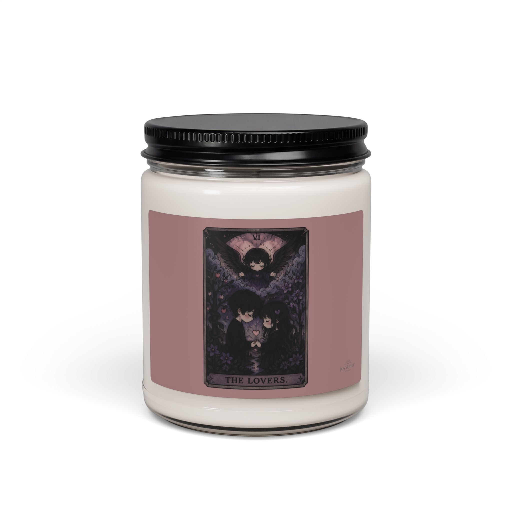 The Lovers Tarot - Scented Soy Candle, 9oz