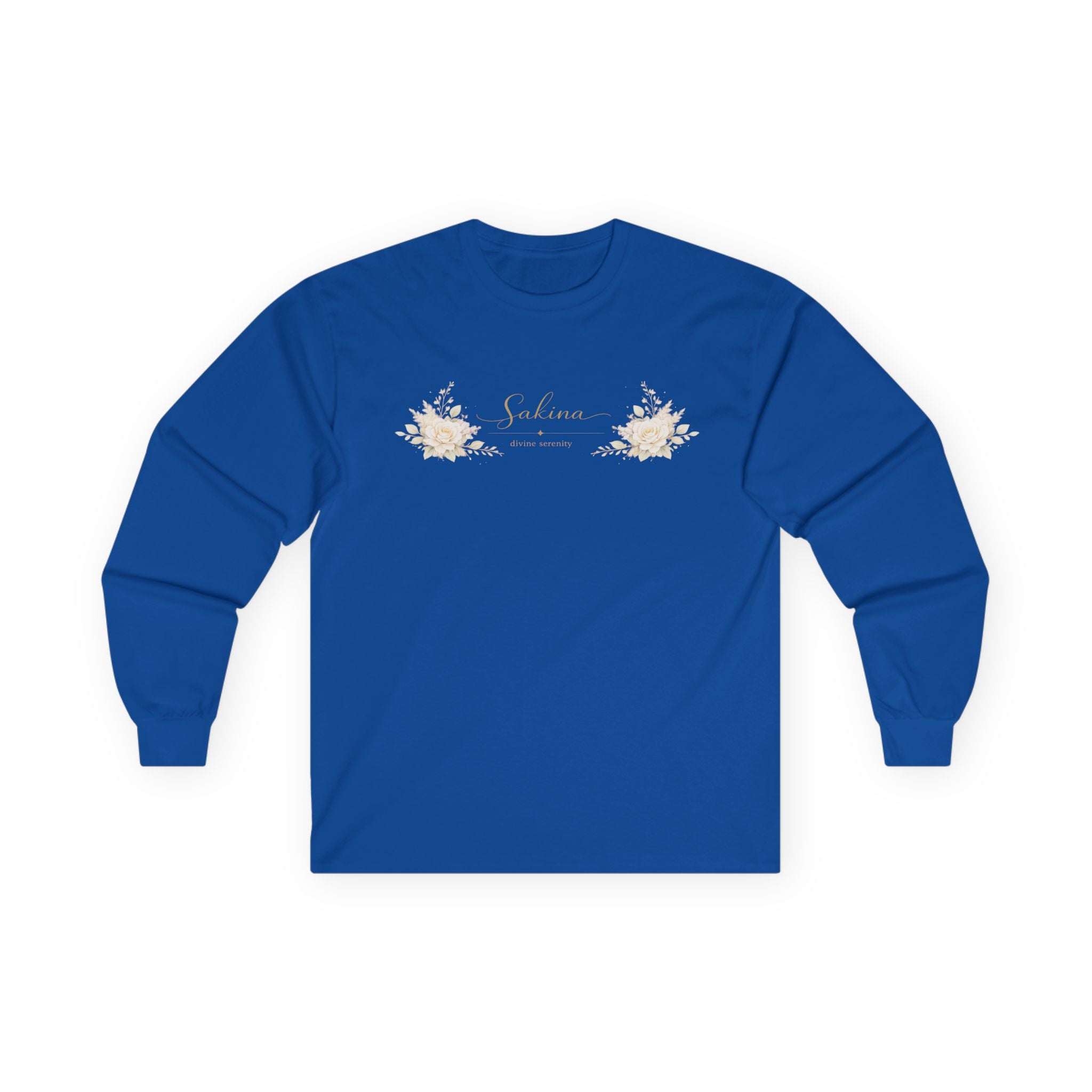 Sakina "Divine Serenity" - Cotton Long Sleeve Tee