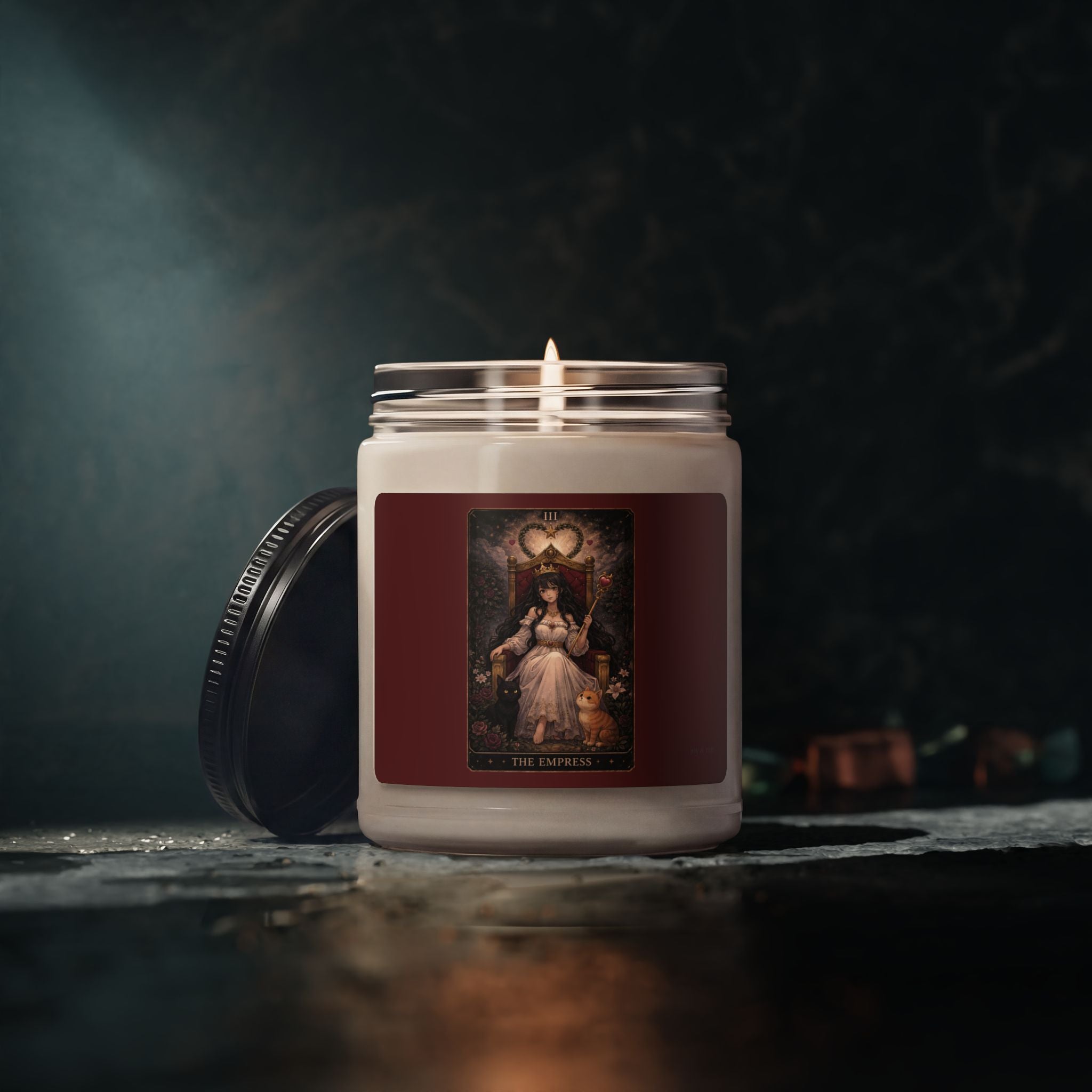 The Empress Tarot - Scented Soy Candle, 9oz