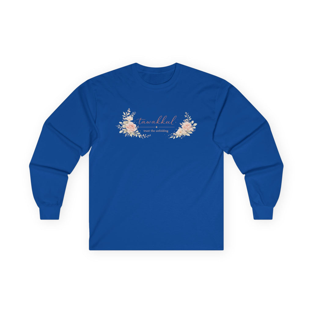 Tawakkul "Trust the Unfolding" - Cotton Long Sleeve Tee