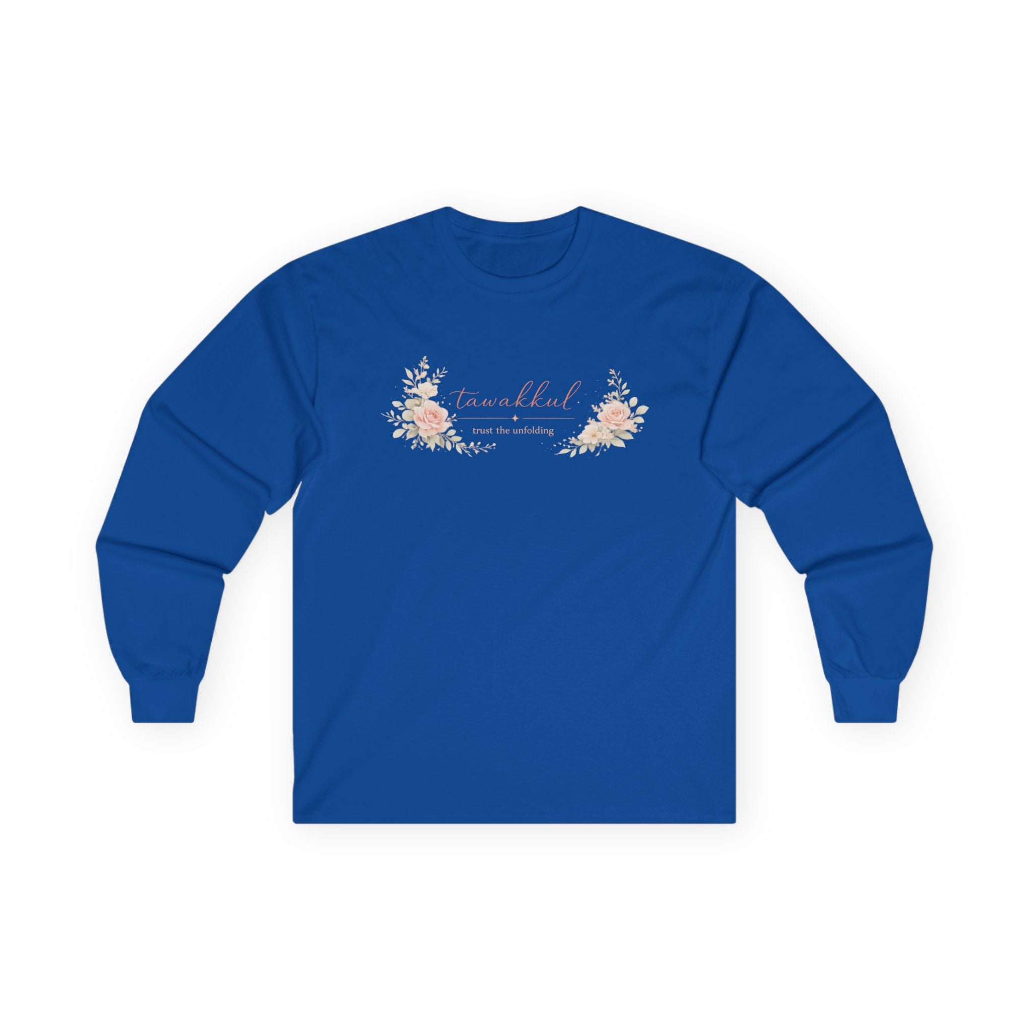 Tawakkul "Trust the Unfolding" - Cotton Long Sleeve Tee