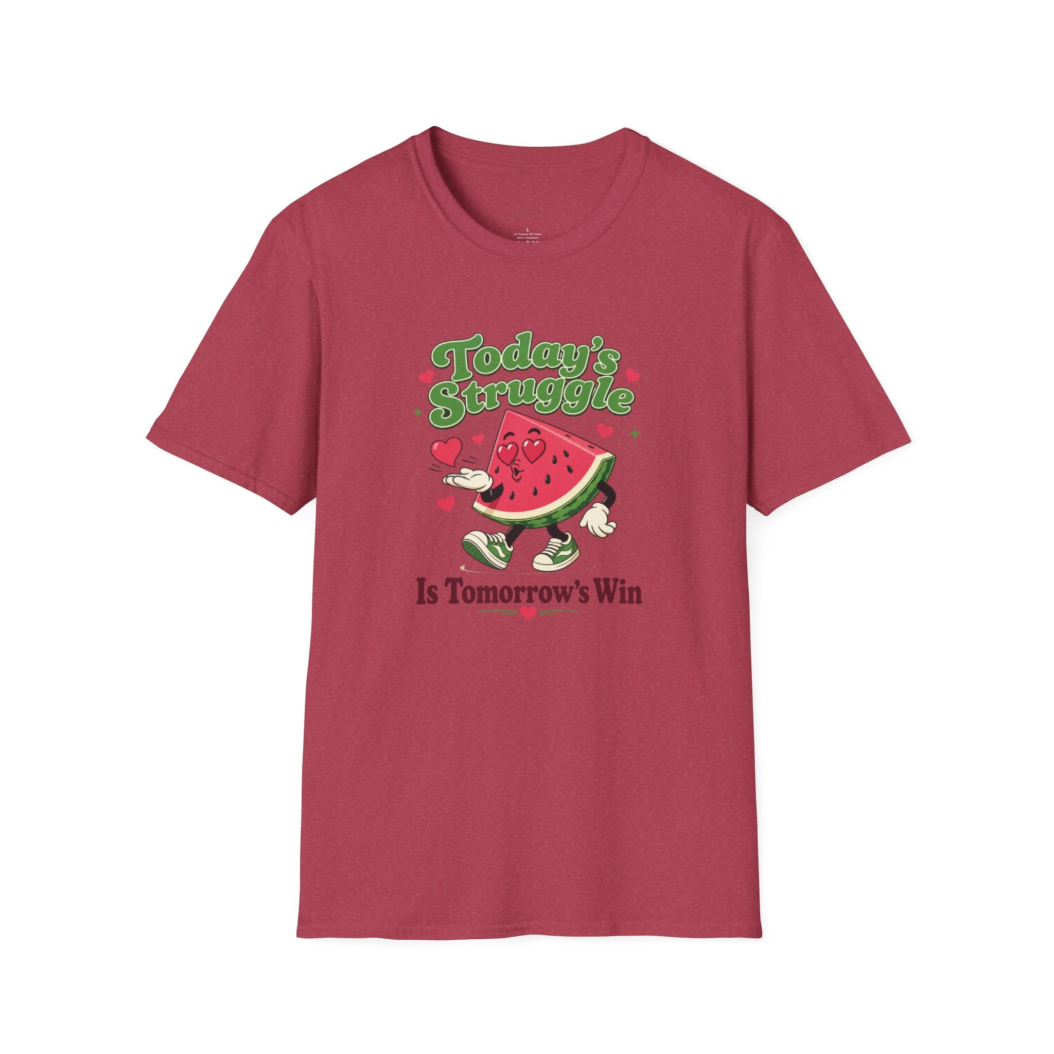 Today's Struggle Is Tomorrow's Win - Watermelon Graphic Tee