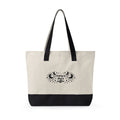 Dua & Coffee - Zippered Canvas Tote