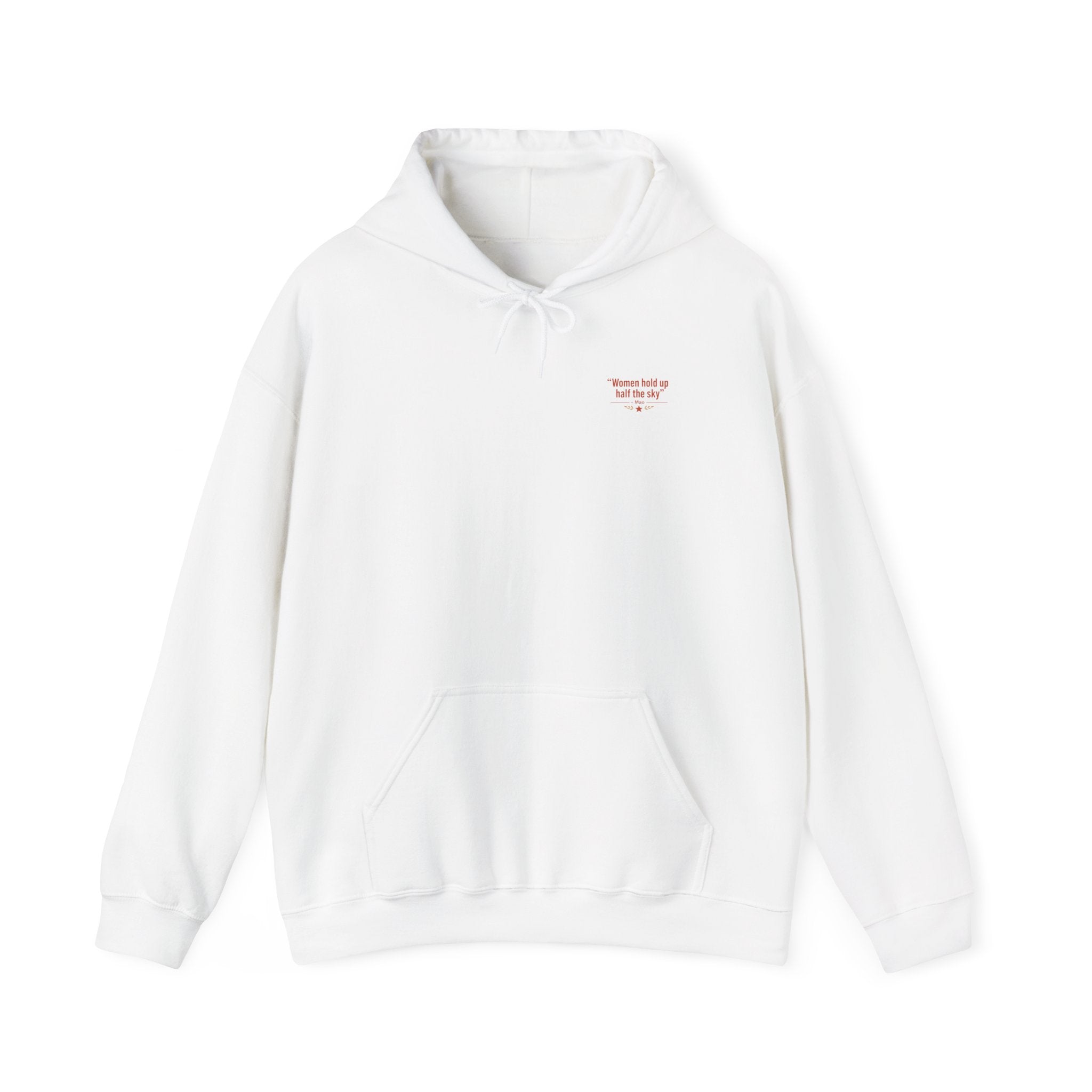 Women Hold Up Half the Sky – Front & Back Graphic Hoodie