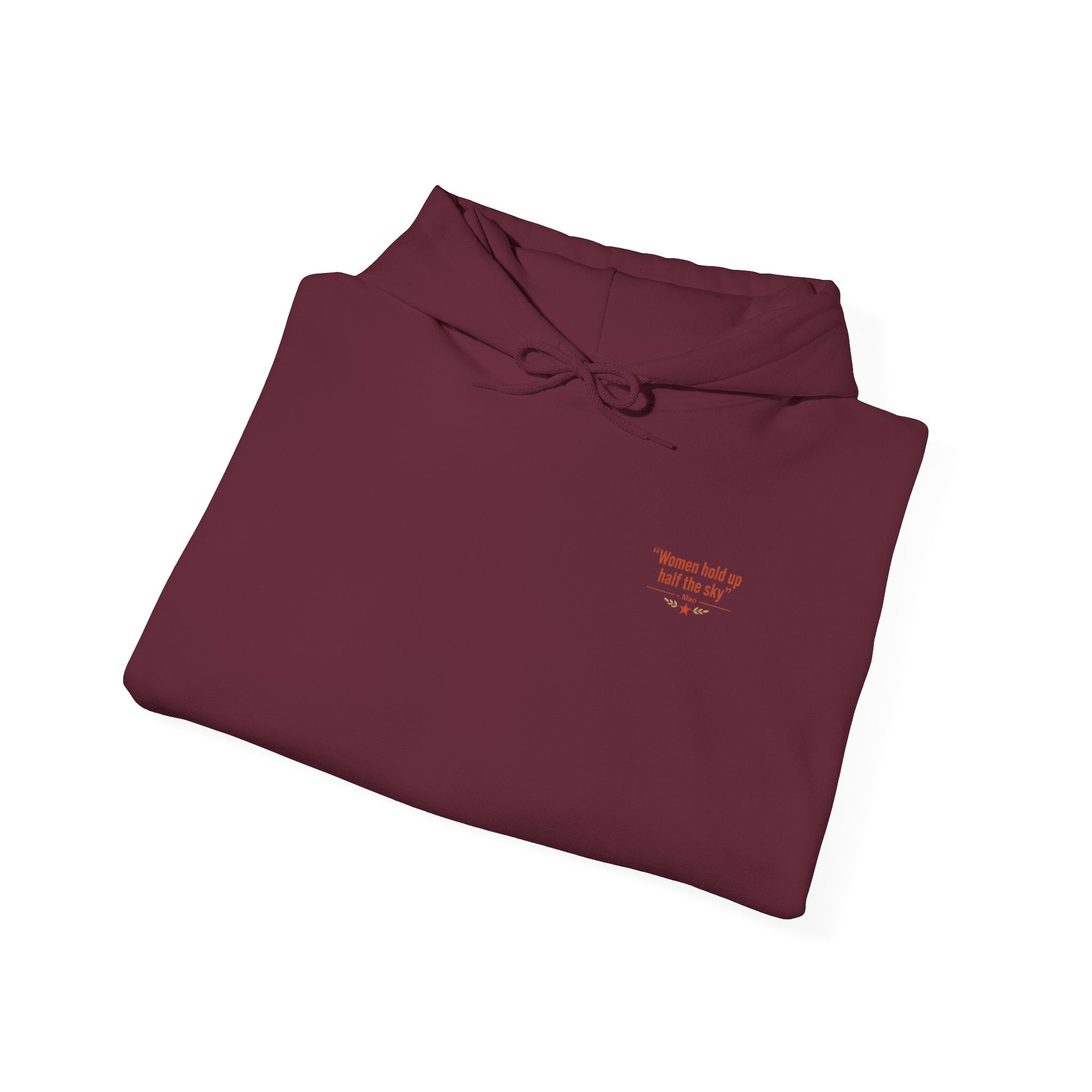 Women Hold Up Half the Sky – Front & Back Graphic Hoodie