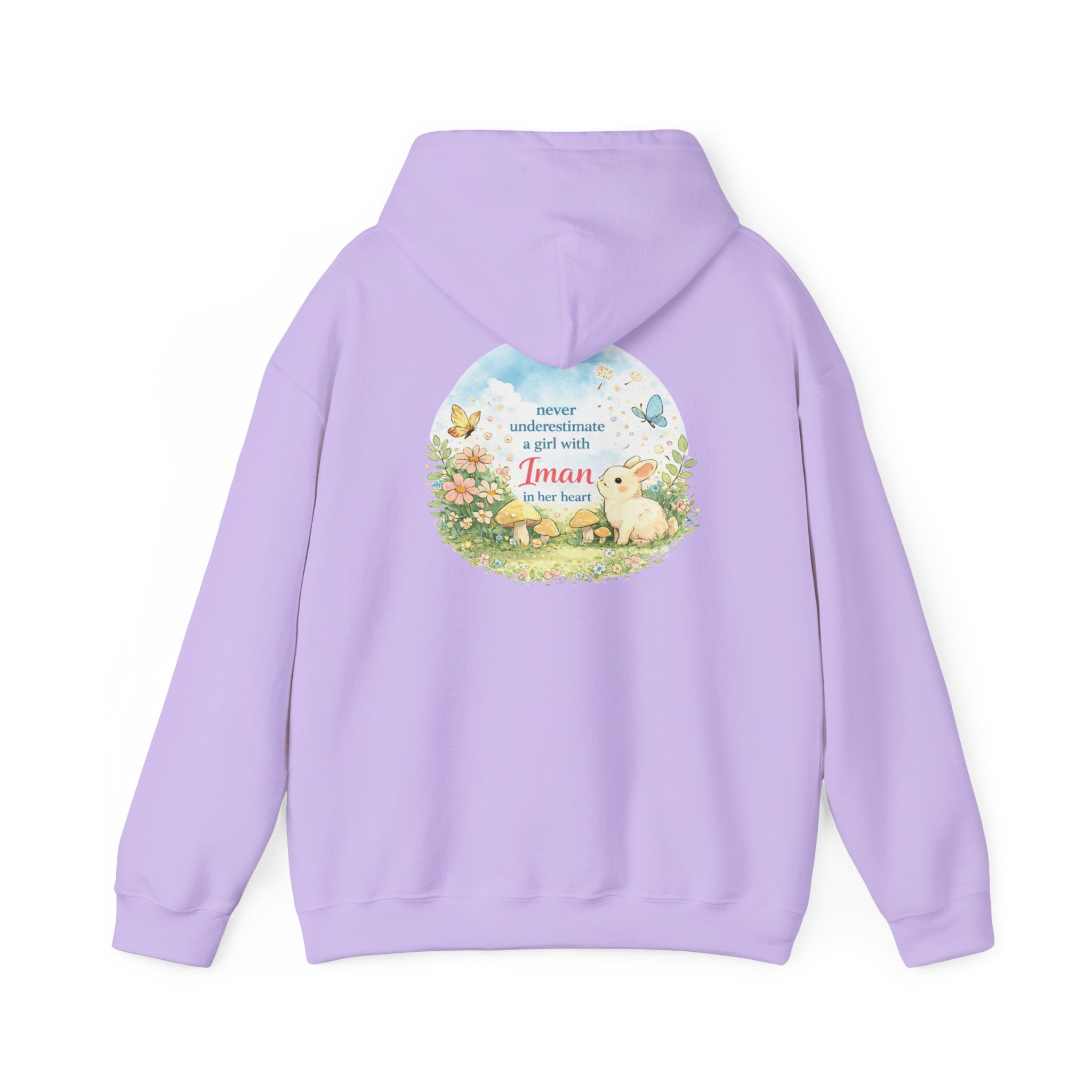 Girl with Iman in Her Heart - Hooded Sweatshirt