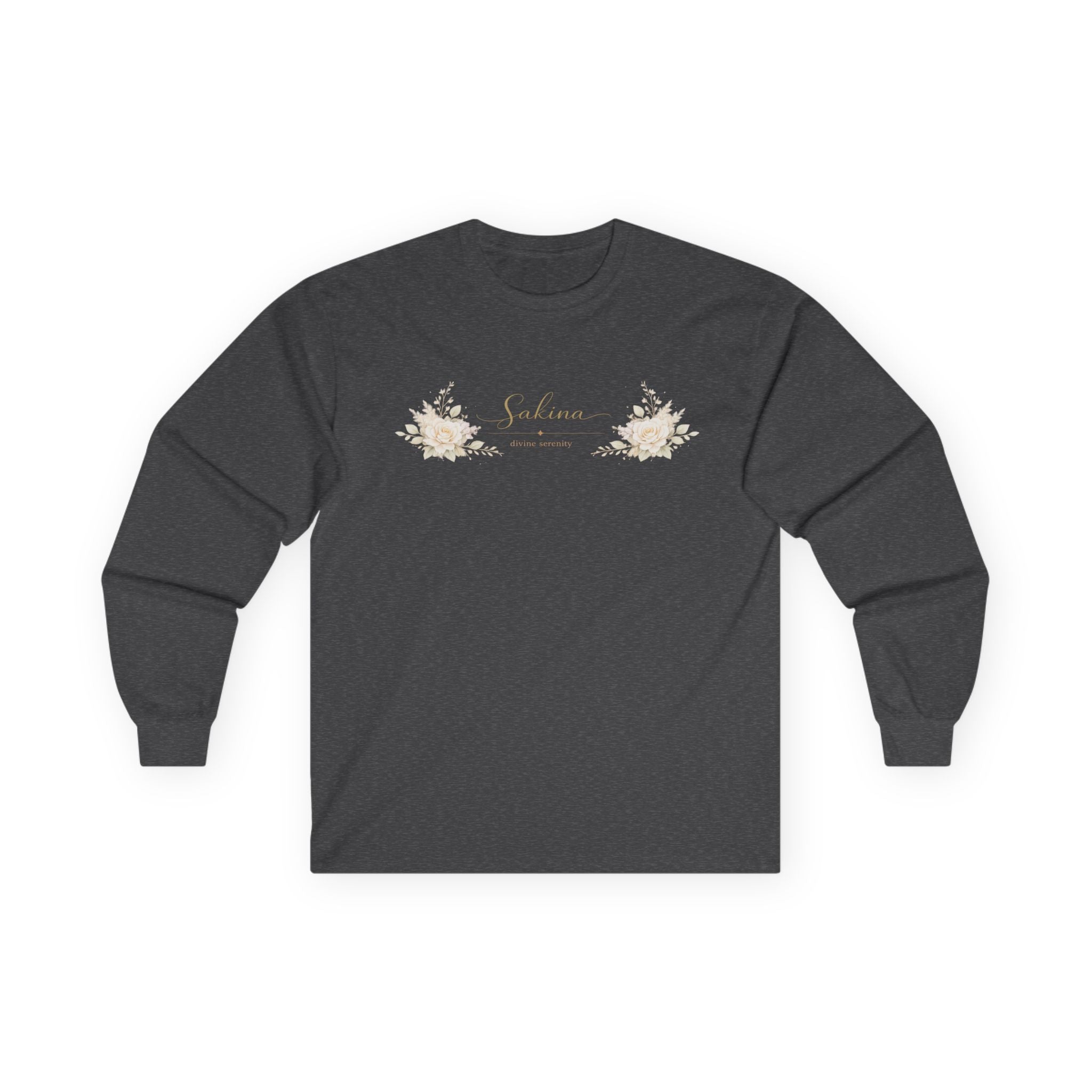 Sakina "Divine Serenity" - Cotton Long Sleeve Tee