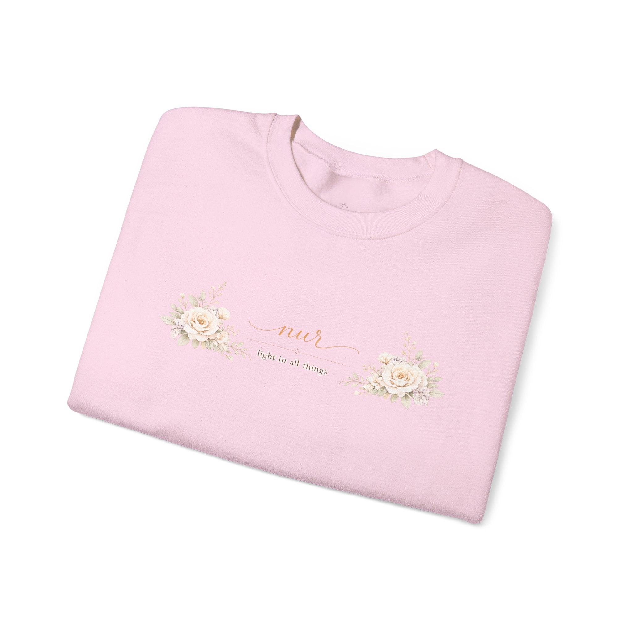 Nur "Light in Everything" - Crewneck Sweatshirt