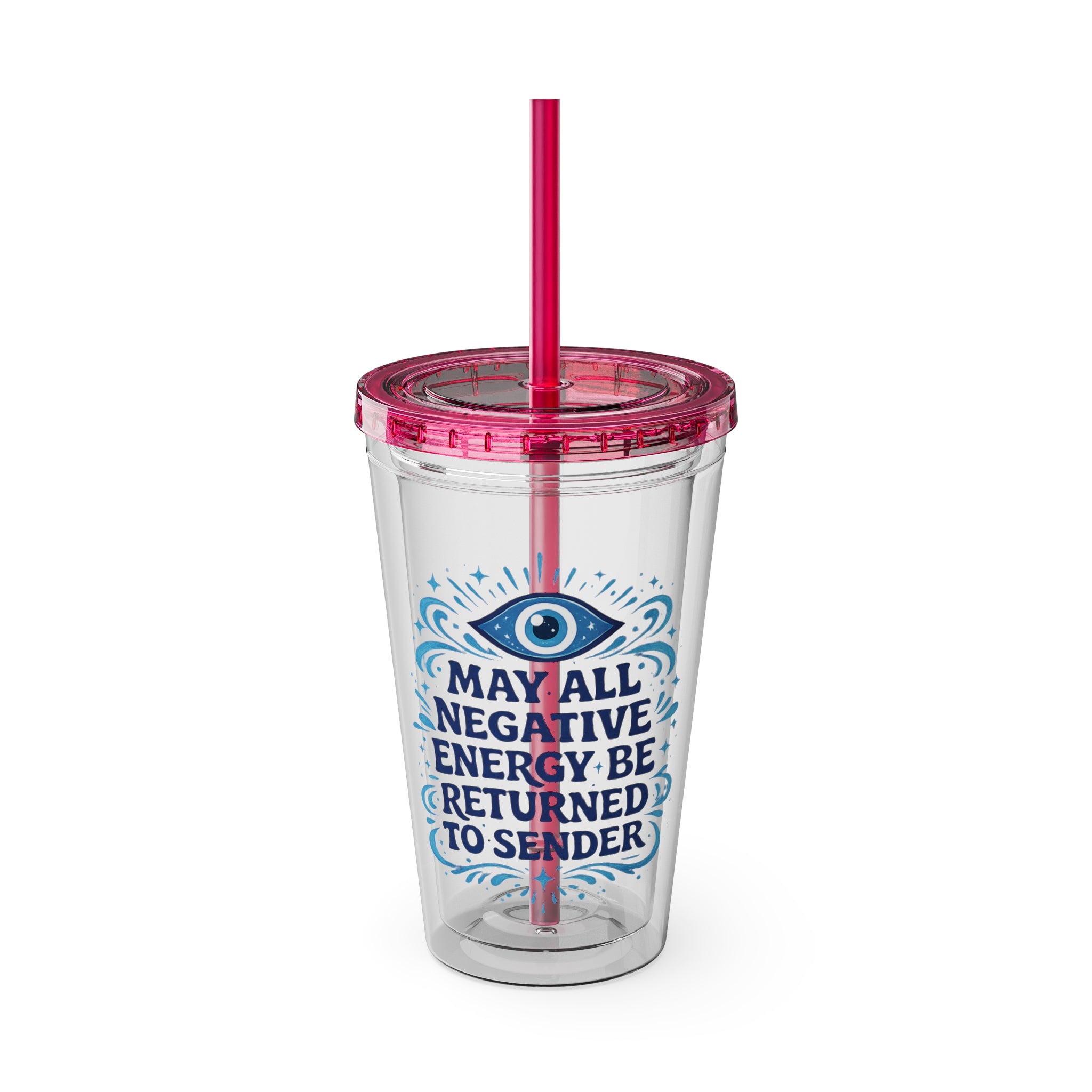 Return to Sender - Tumbler with Straw, 16oz