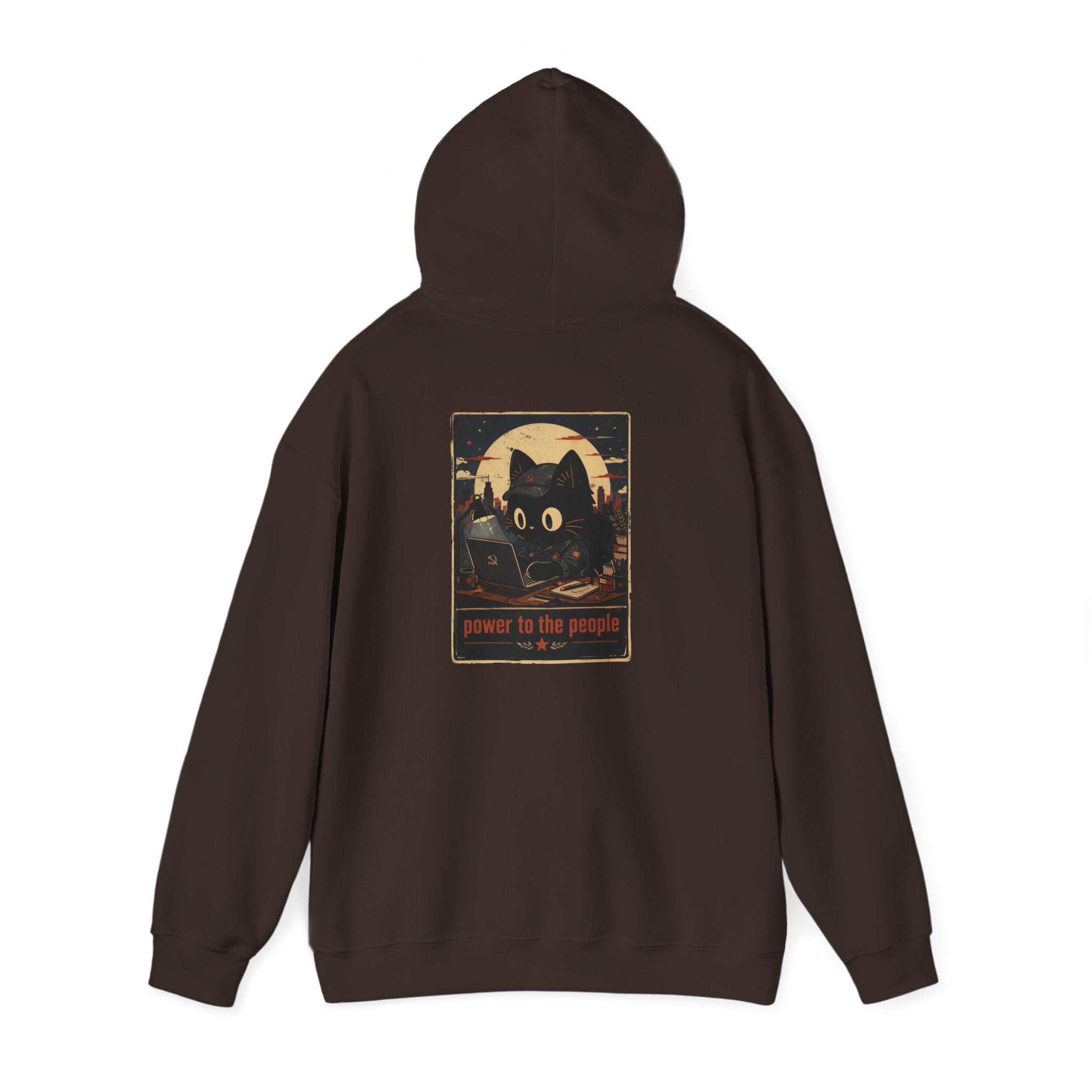 Power to the People – Front & Back Graphic Hoodie