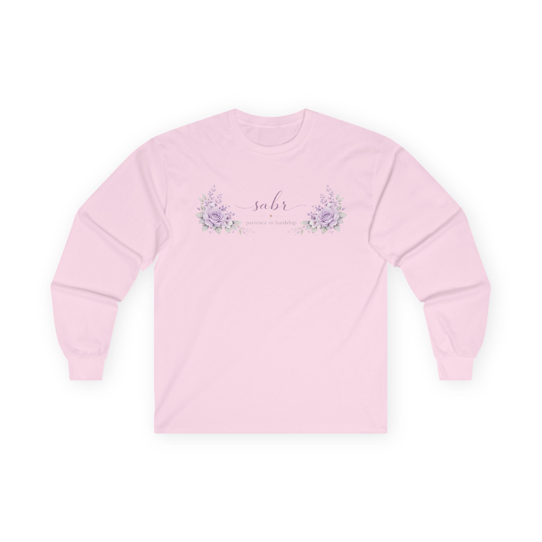Sabr "Patience in Hardship" - Cotton Long Sleeve Tee