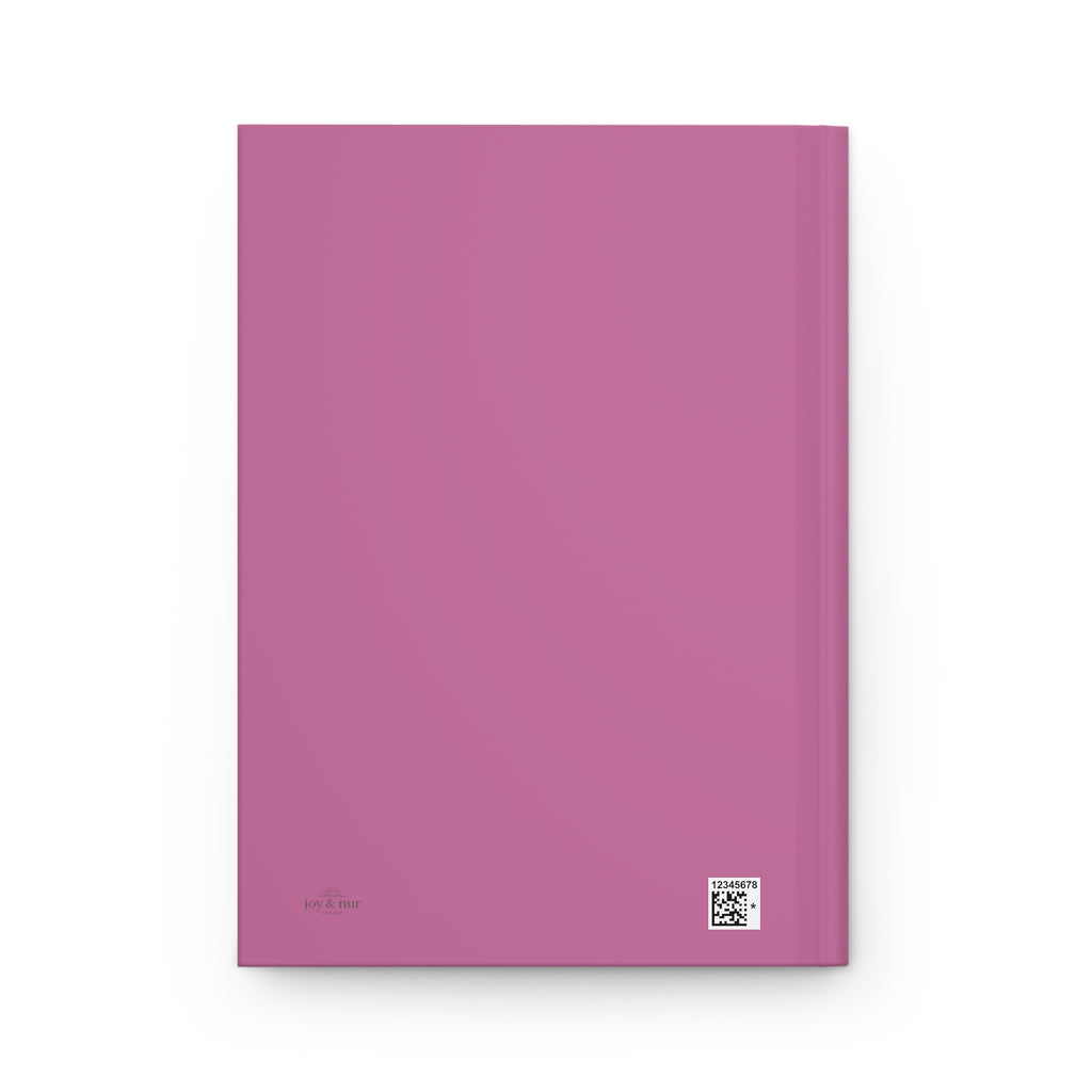 Tawakkul "Trust the Unfolding" - Pink Hardcover Journal Matte