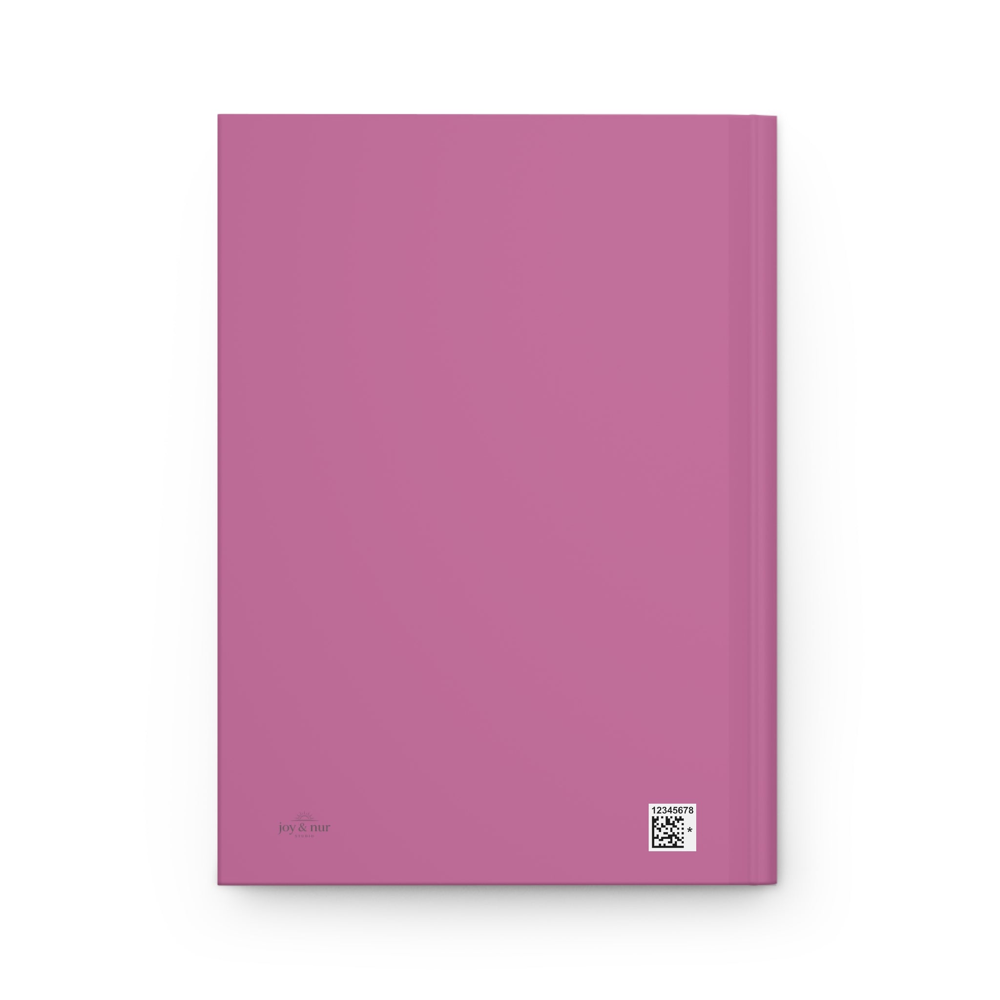 Tawakkul "Trust the Unfolding" - Pink Hardcover Journal Matte