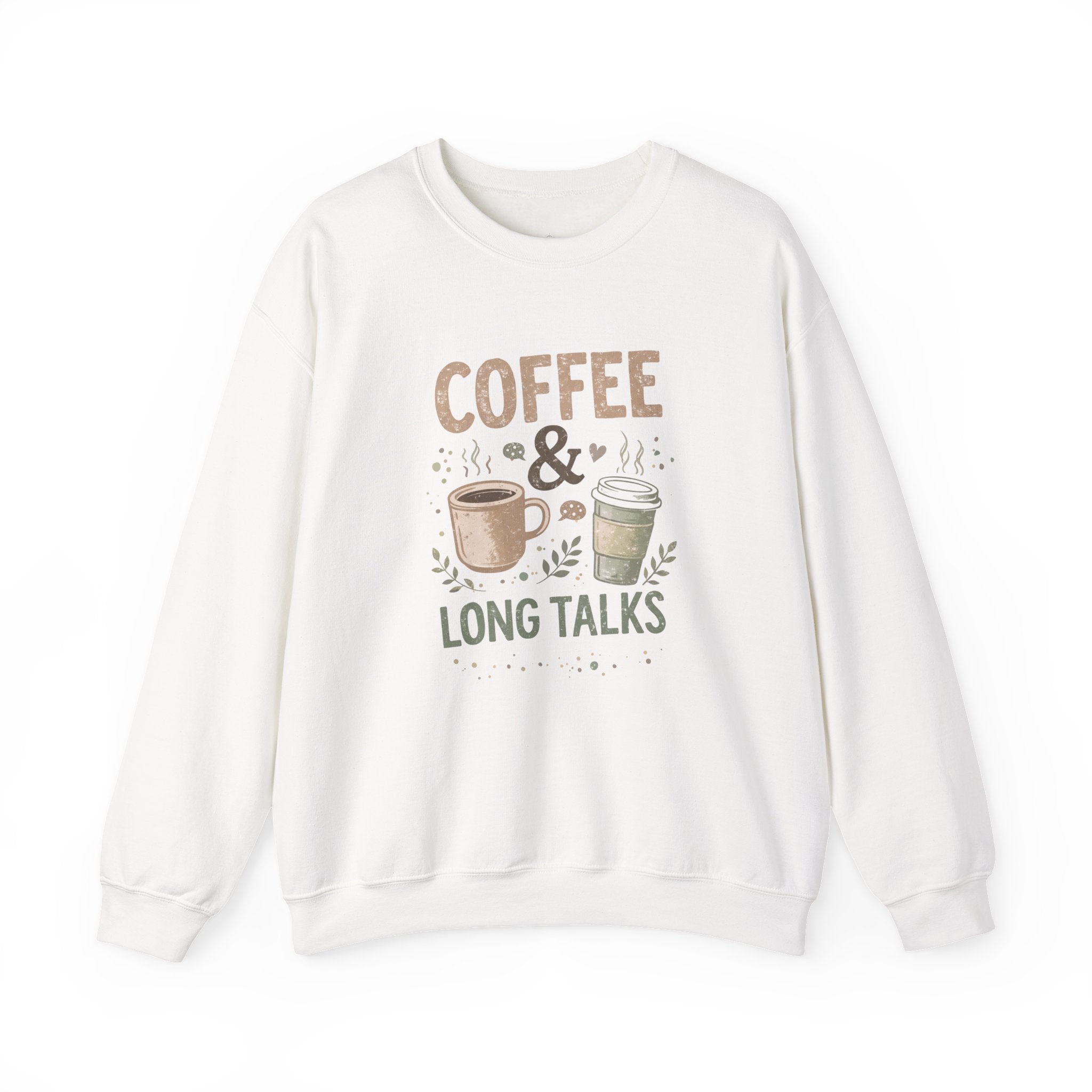 Coffee & Long Talks - Crewneck Sweatshirt