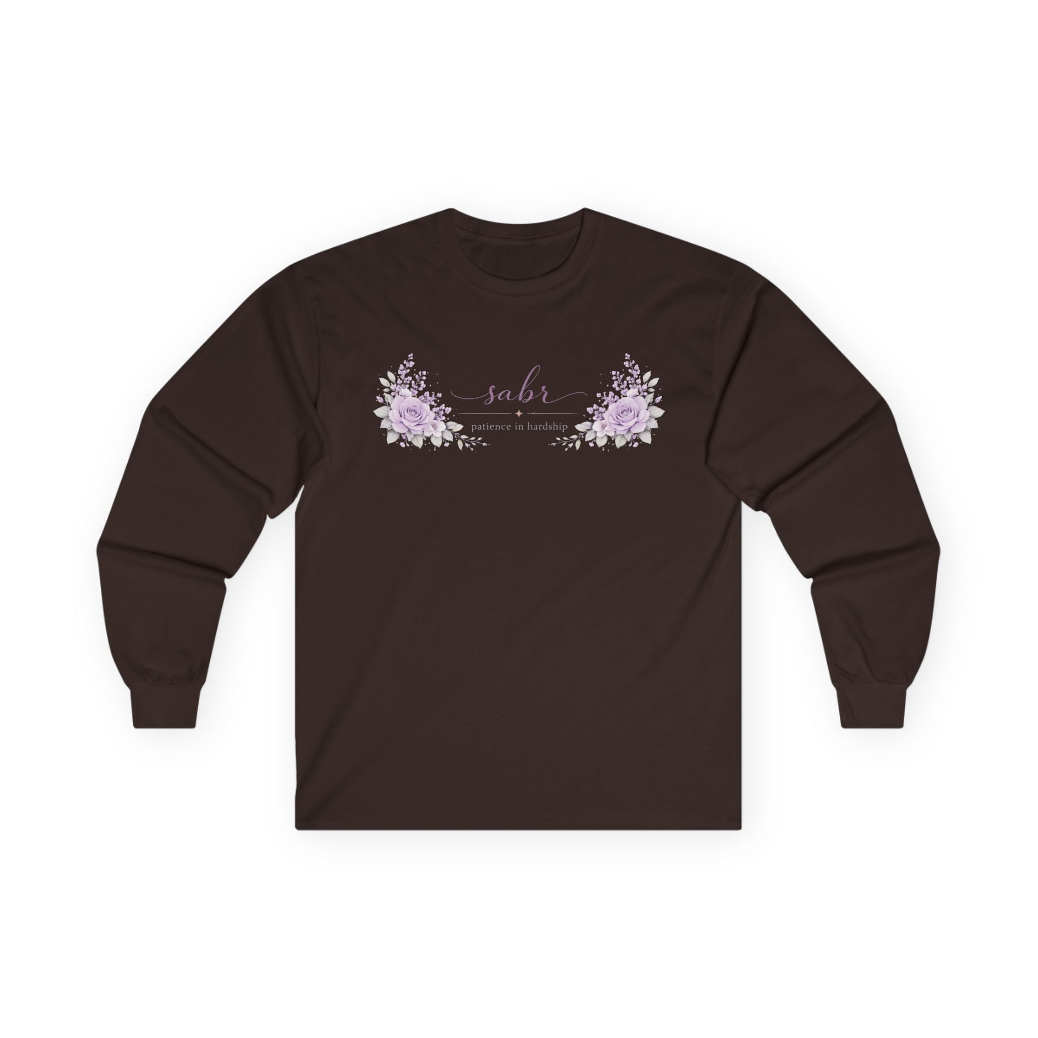 Sabr "Patience in Hardship" - Cotton Long Sleeve Tee
