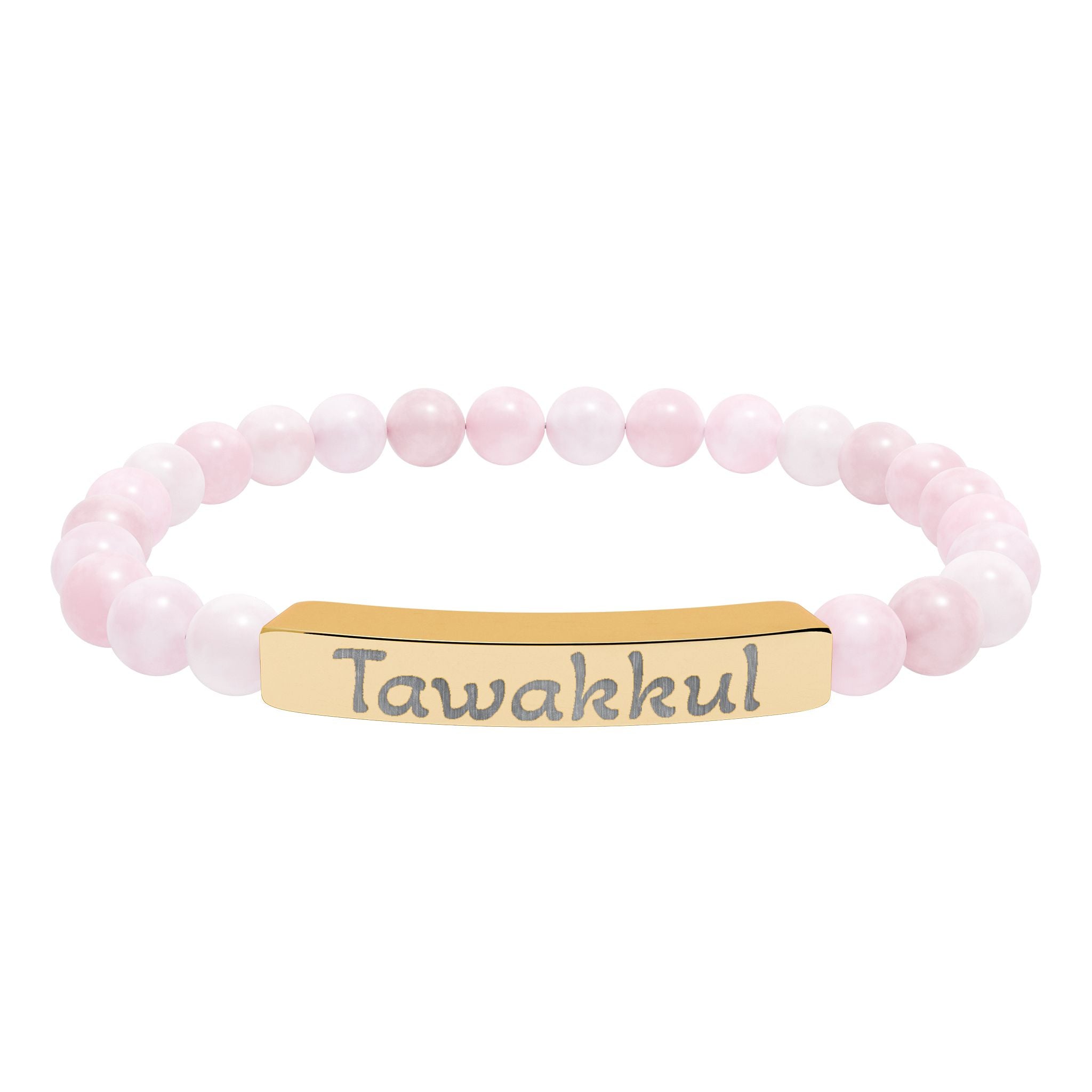 Tawakkul- Natural Stone Stretch Bar Bracelet