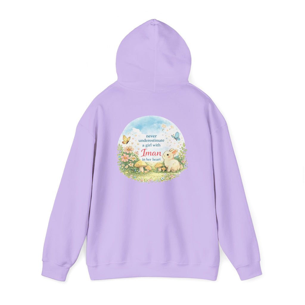 Girl with Iman in Her Heart - Hooded Sweatshirt