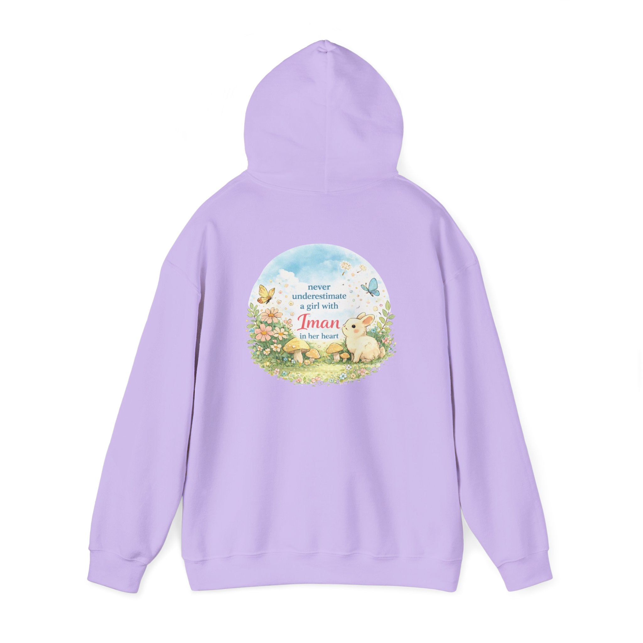 Girl with Iman in Her Heart - Hooded Sweatshirt
