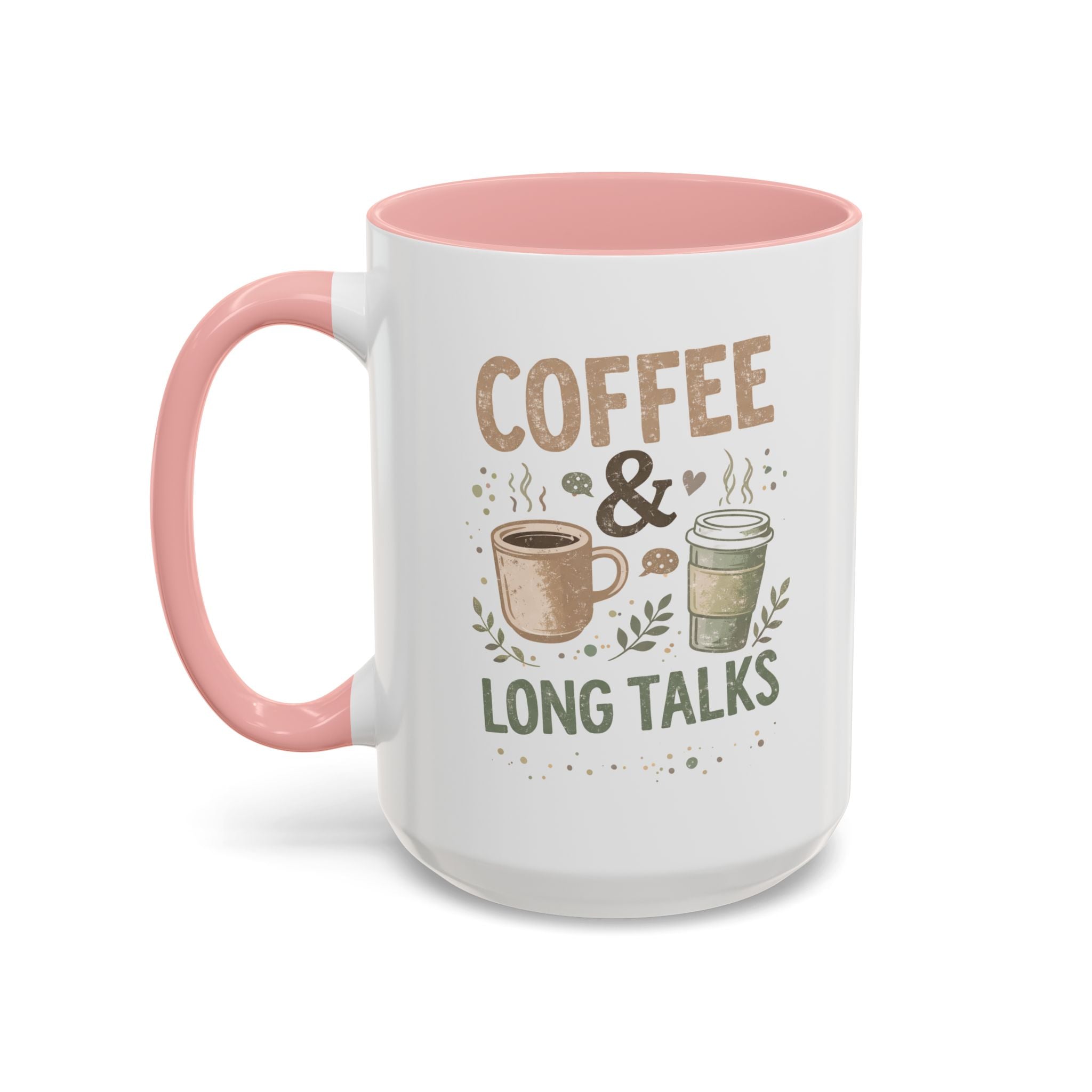 Coffee & Long Talks - Coffee Mug (11, 15oz)