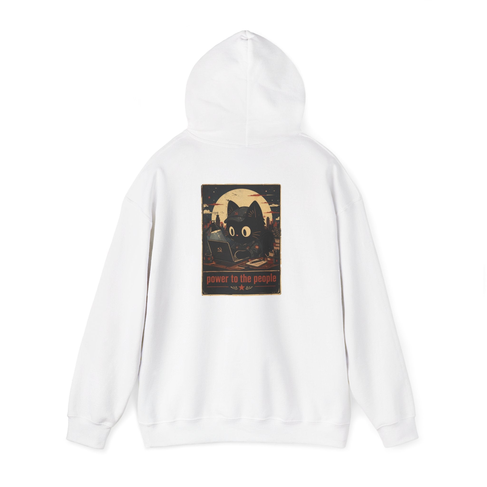 Power to the People – Front & Back Graphic Hoodie