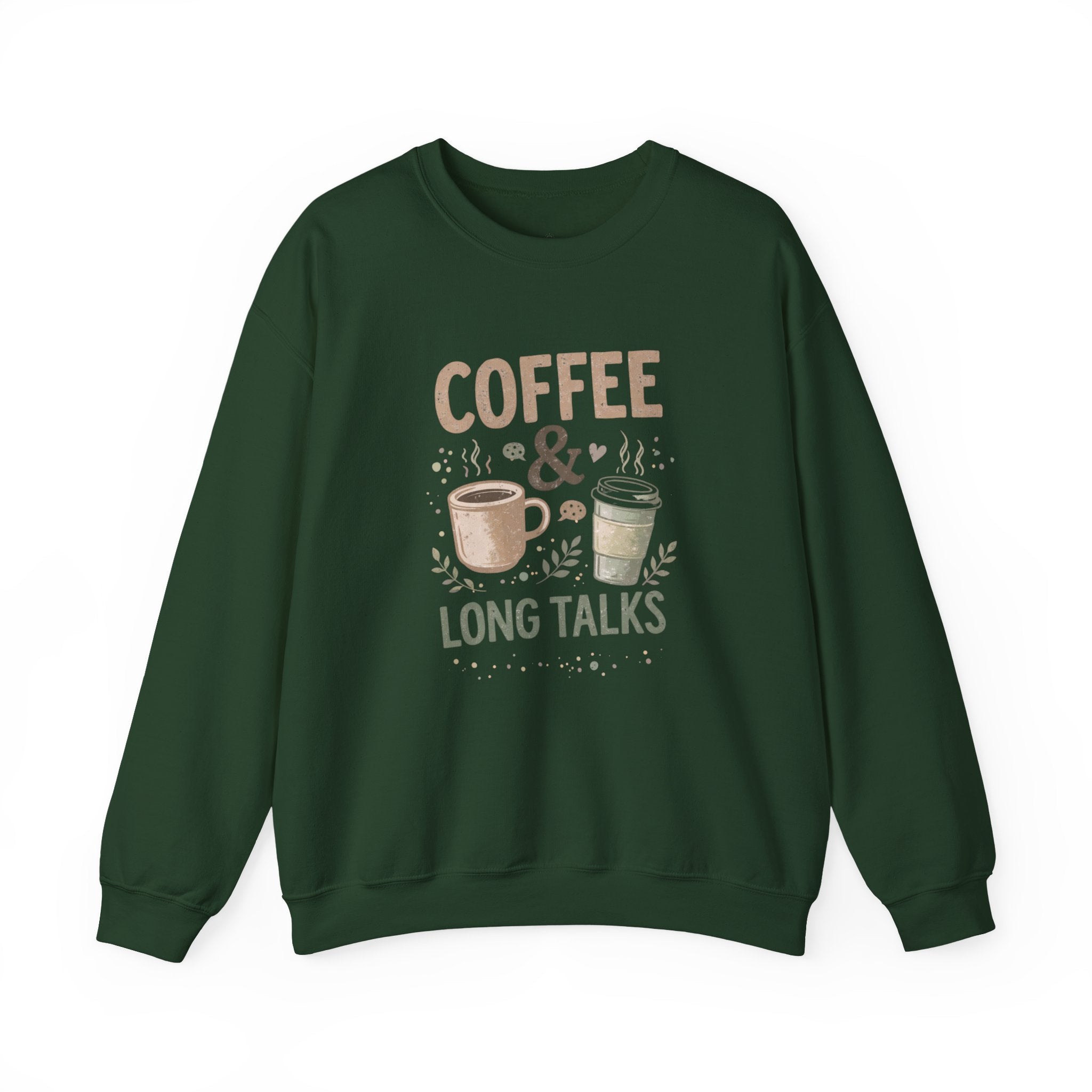 Coffee & Long Talks - Crewneck Sweatshirt