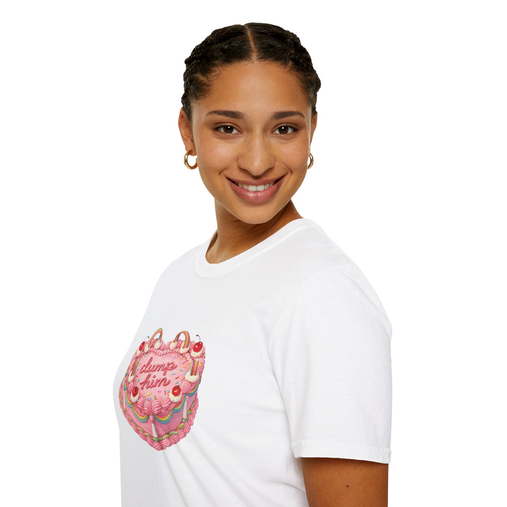 Dump Him Vintage Cake - Tee