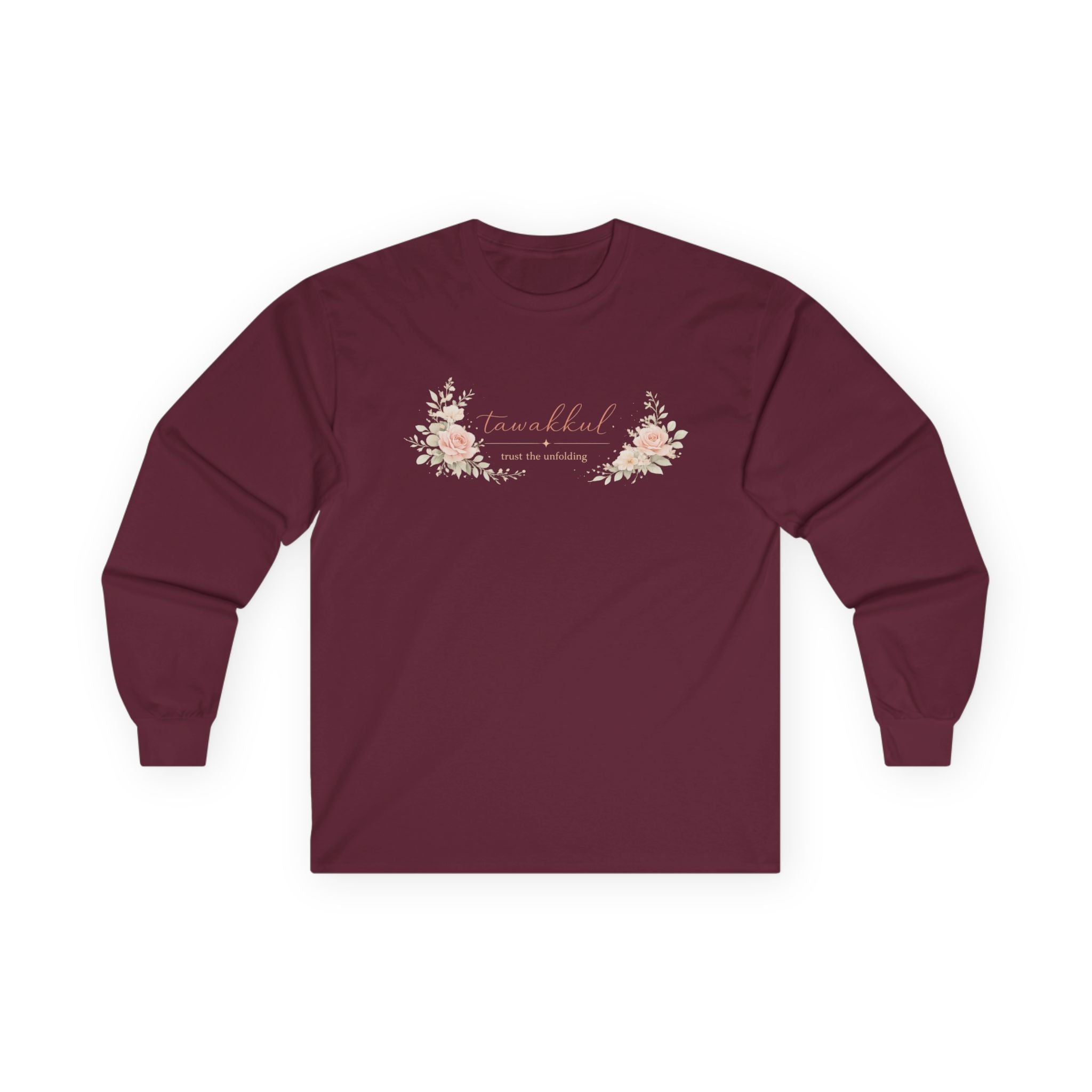 Tawakkul "Trust the Unfolding" - Cotton Long Sleeve Tee