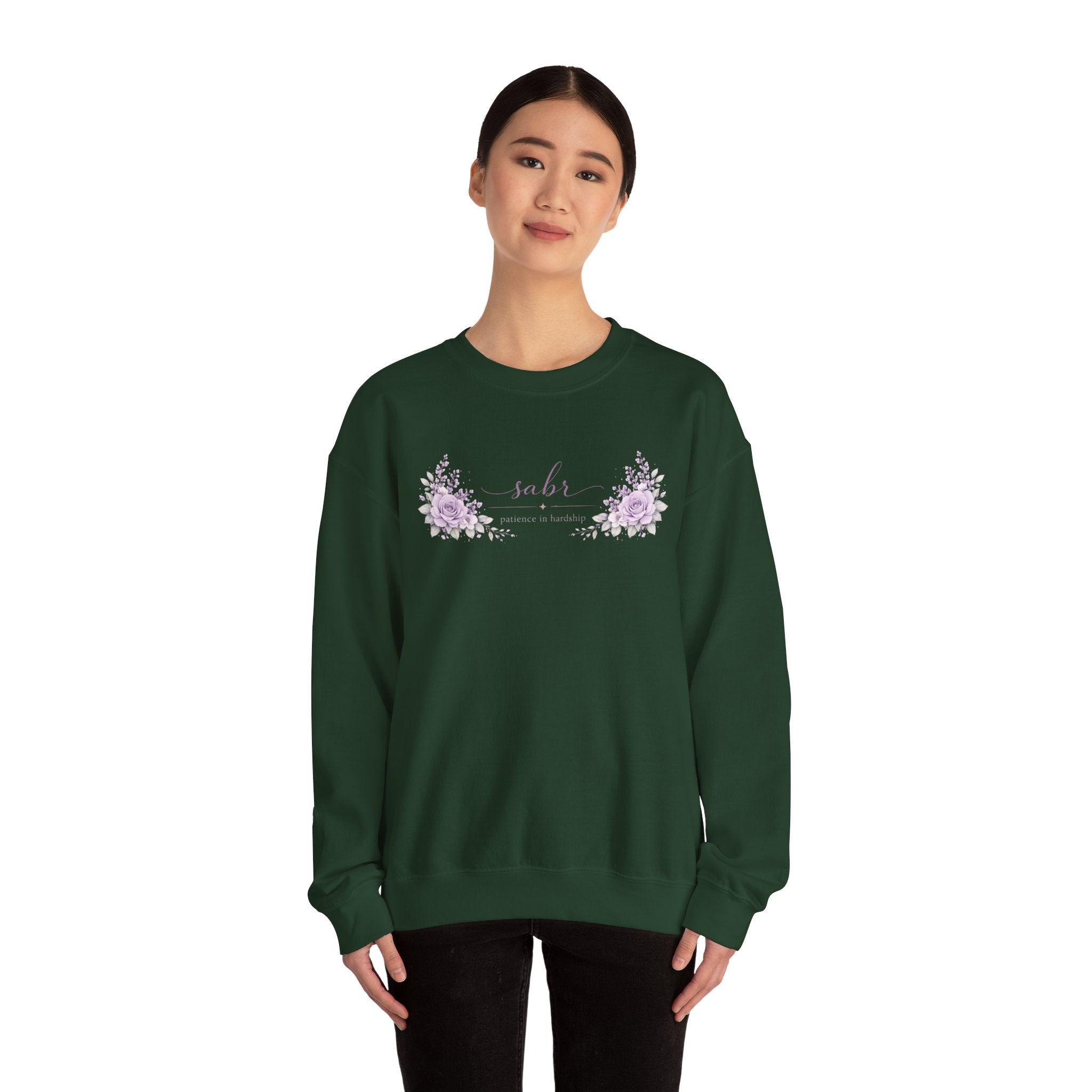 Sabr "Patience in Hardship"  - Crewneck Sweatshirt