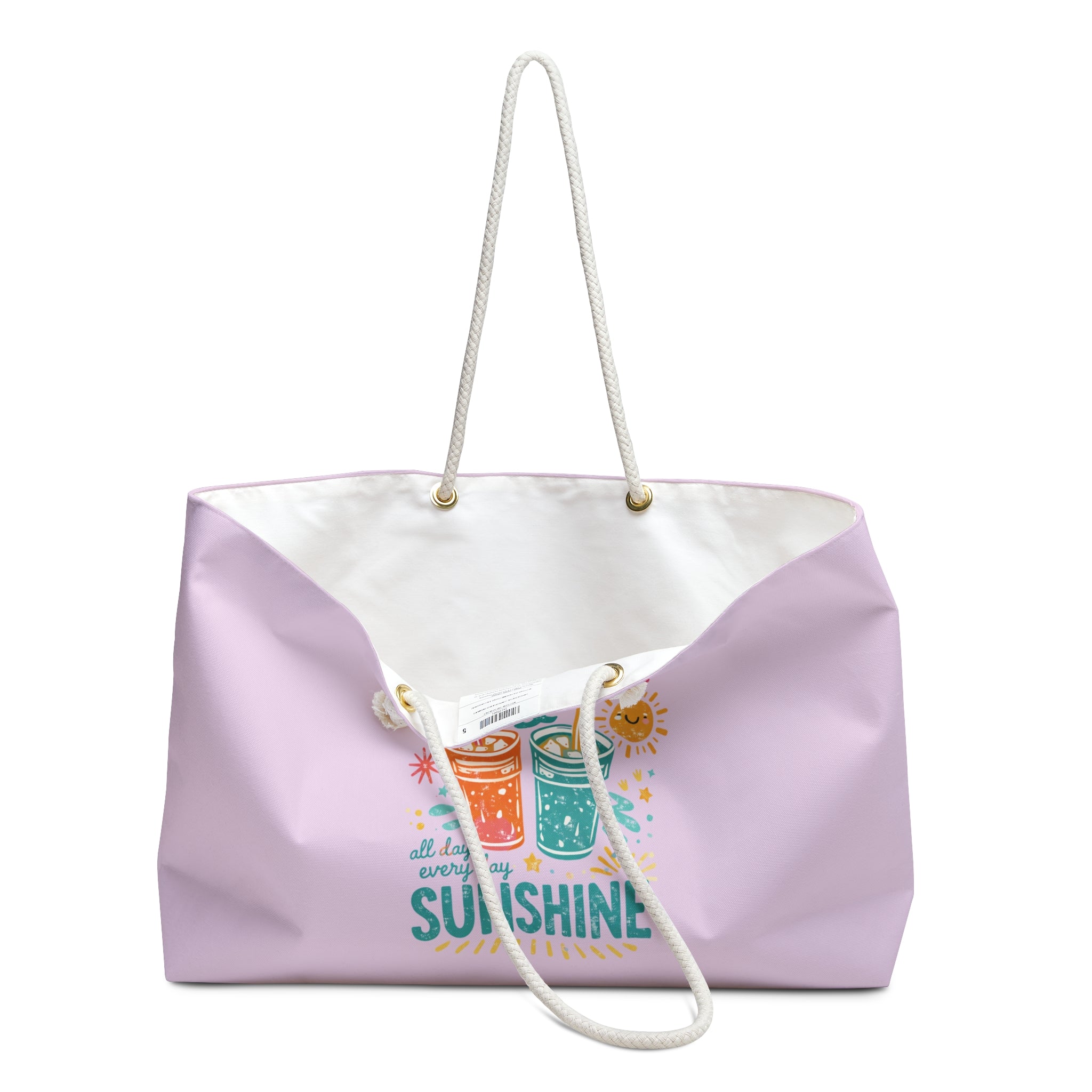 Iced Coffee & Sunshine - Weekender Bag