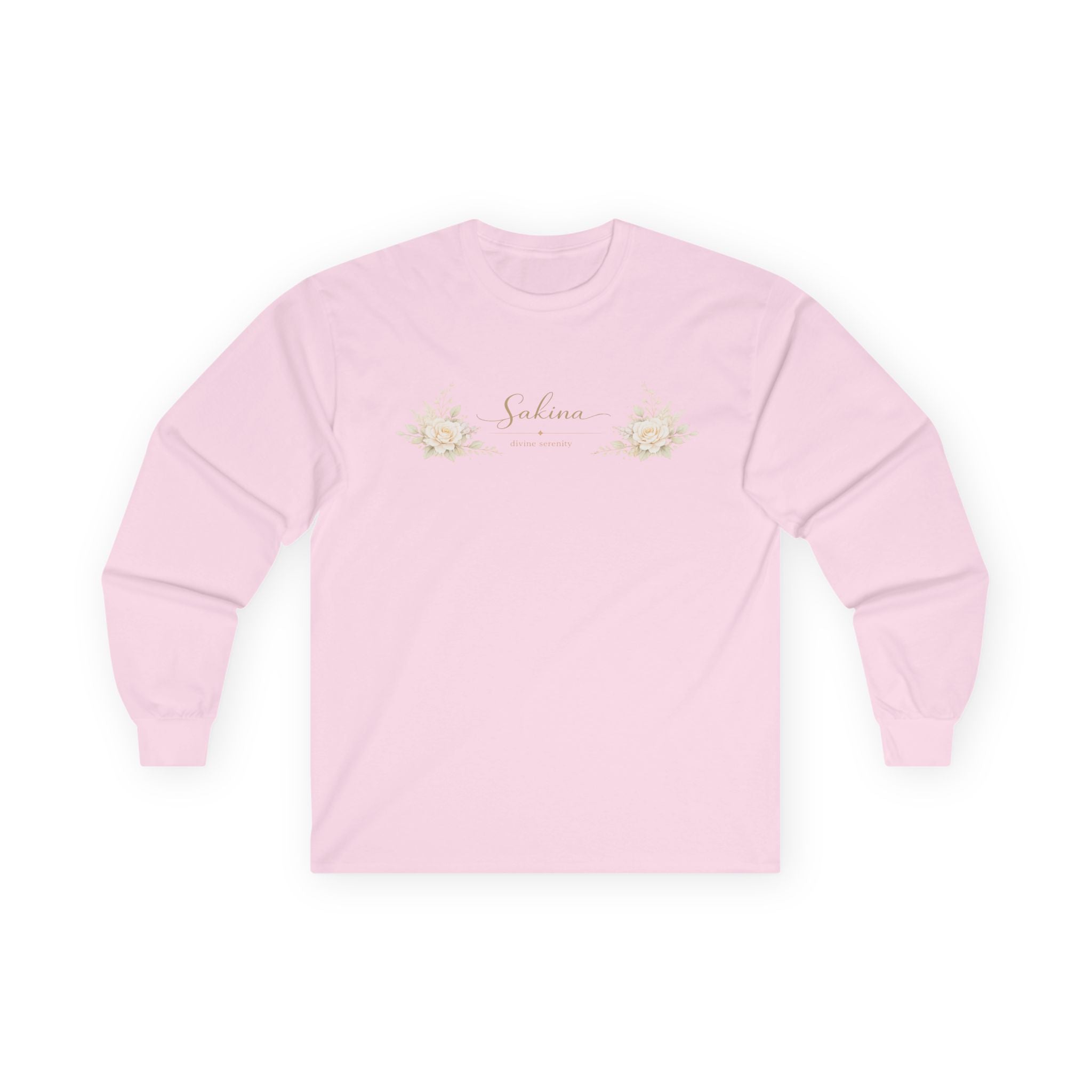 Sakina "Divine Serenity" - Cotton Long Sleeve Tee