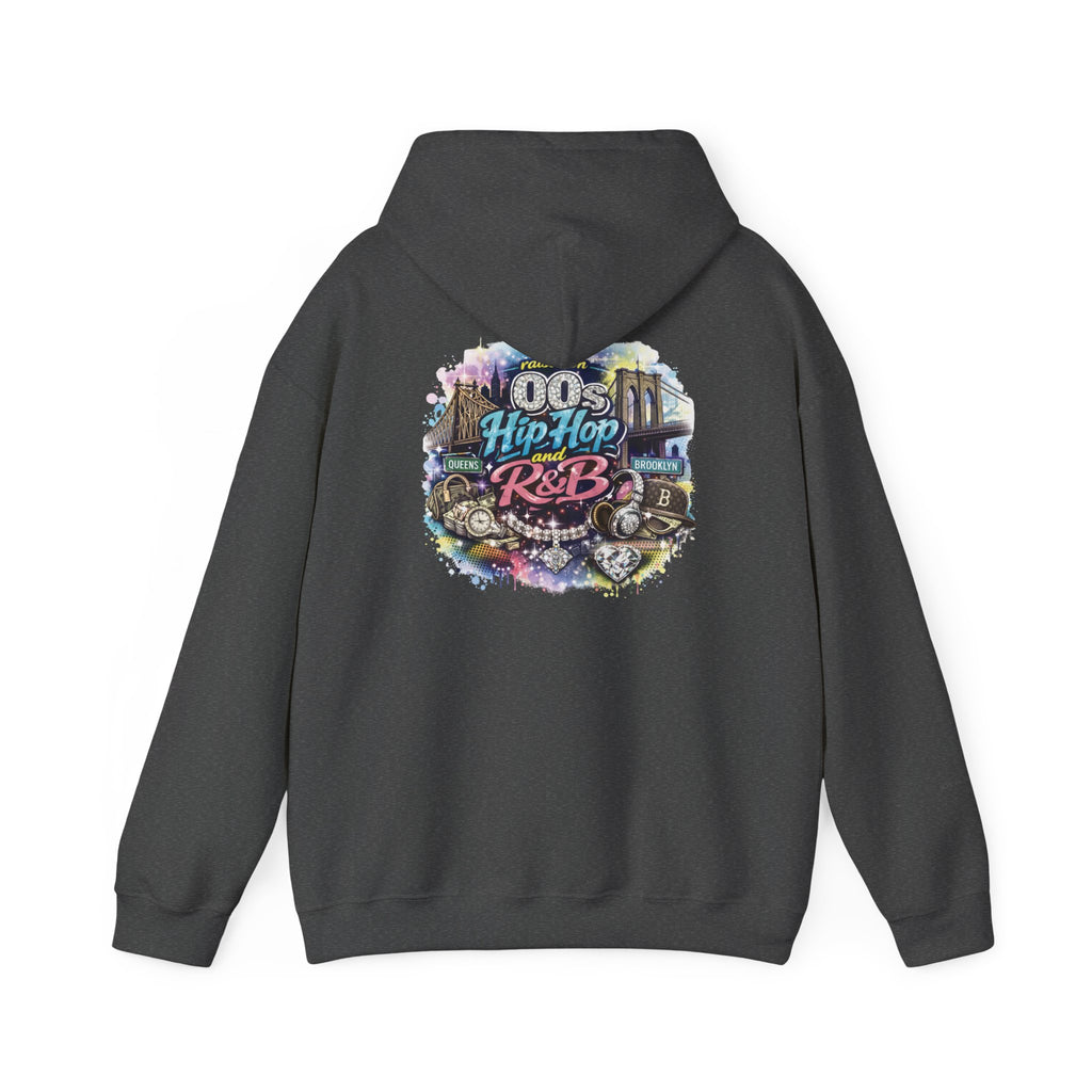 Raised on 00s Hip Hop & R&B – Front & Back Graphic