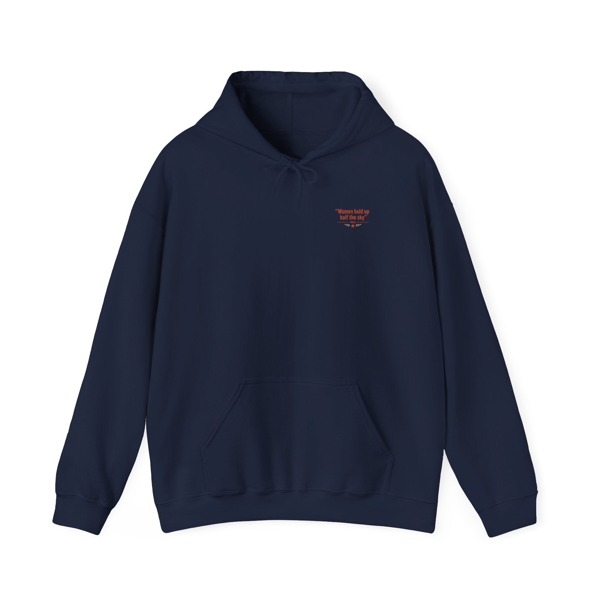 Women Hold Up Half the Sky – Front & Back Graphic Hoodie
