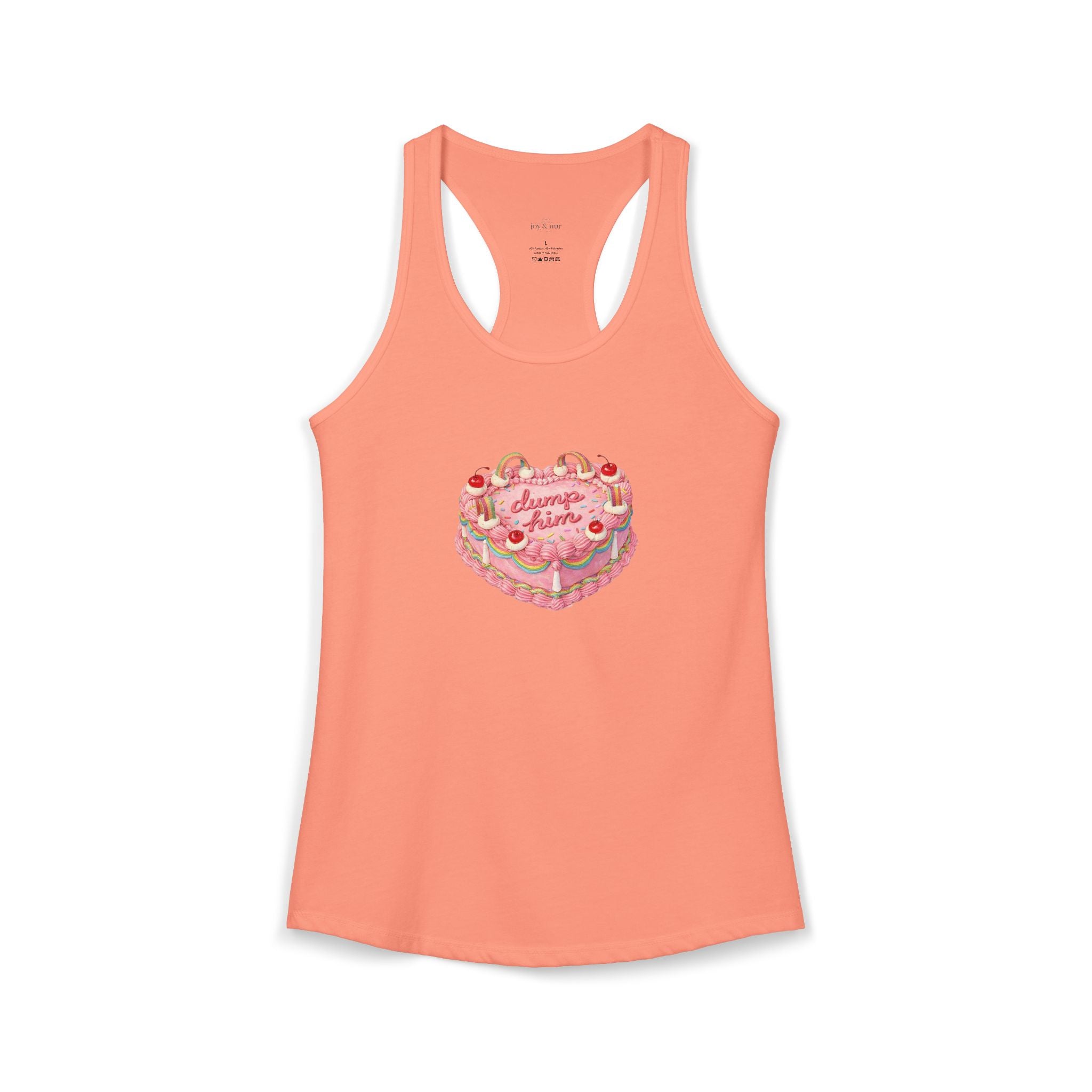 Dump Him - Racerback Tank