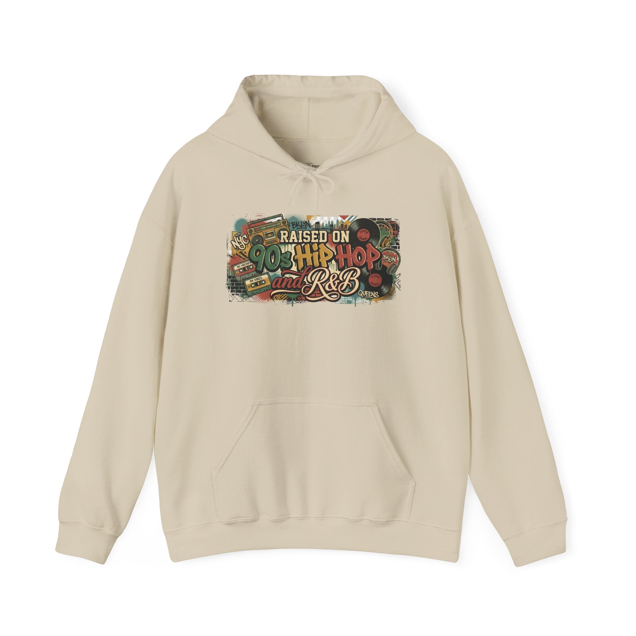 Raised on 90s Hip Hop & R&B Hoodie