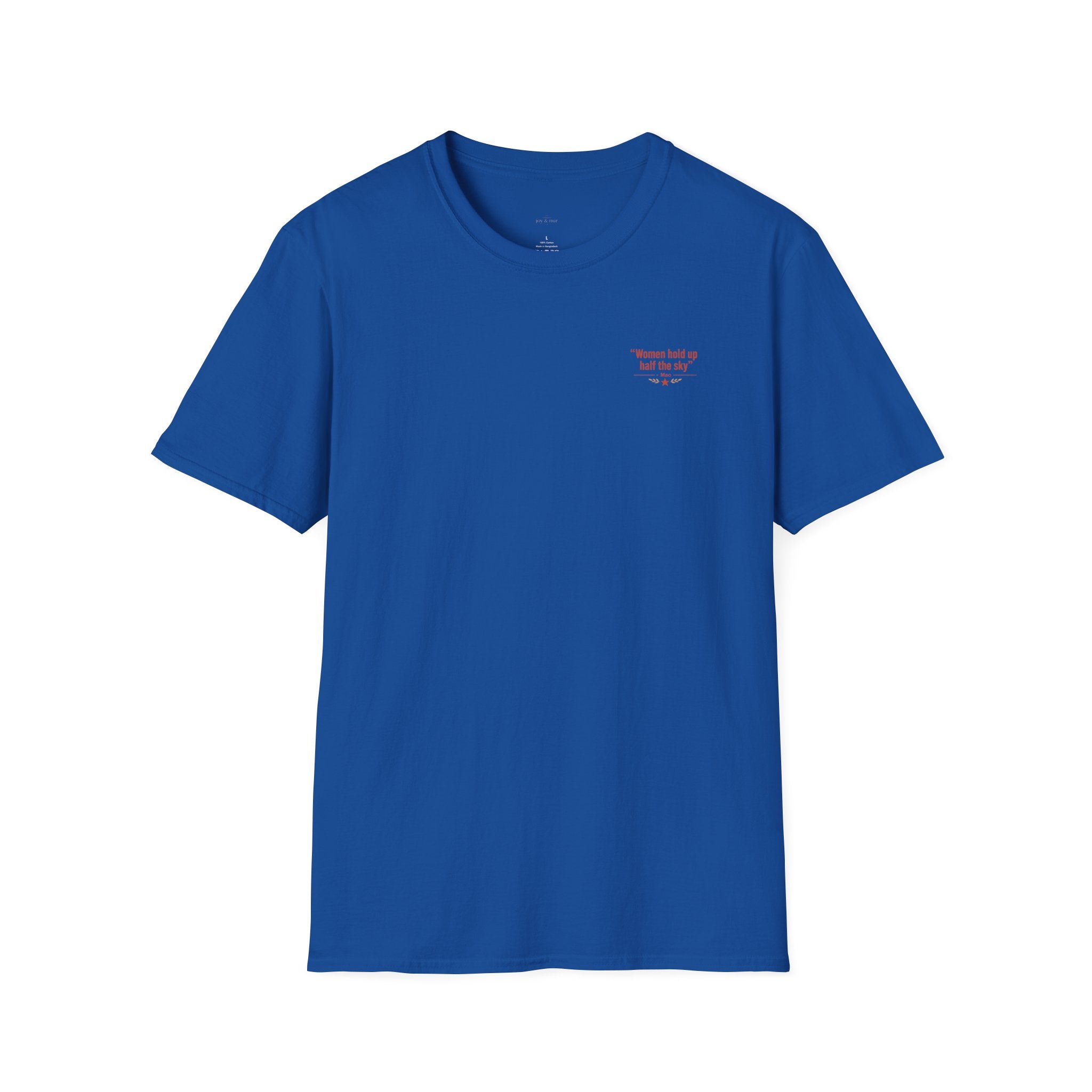Women Hold Up Half the Sky – Front & Back Graphic Tee
