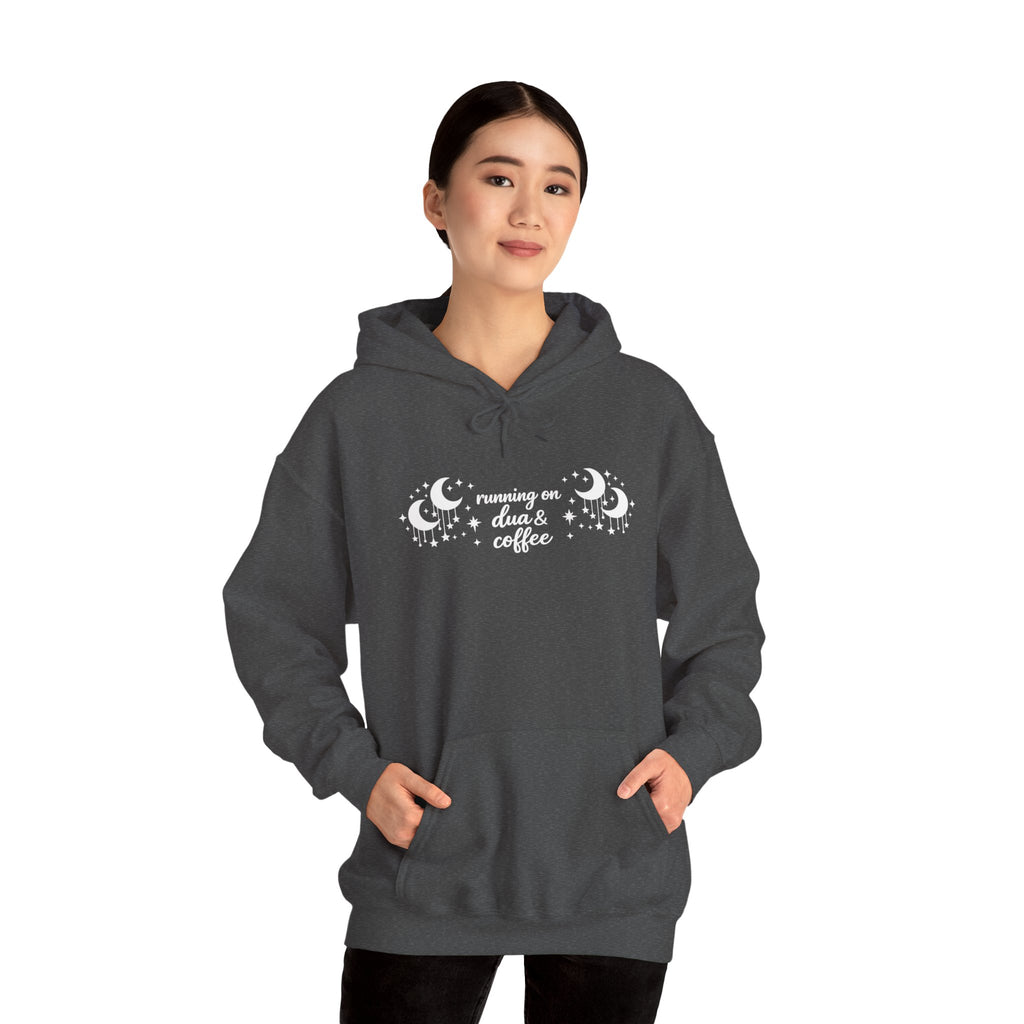 Running on Dua & Coffee - Hooded Sweatshirt