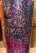 Running on dua & coffee - Glitter Cup 24oz