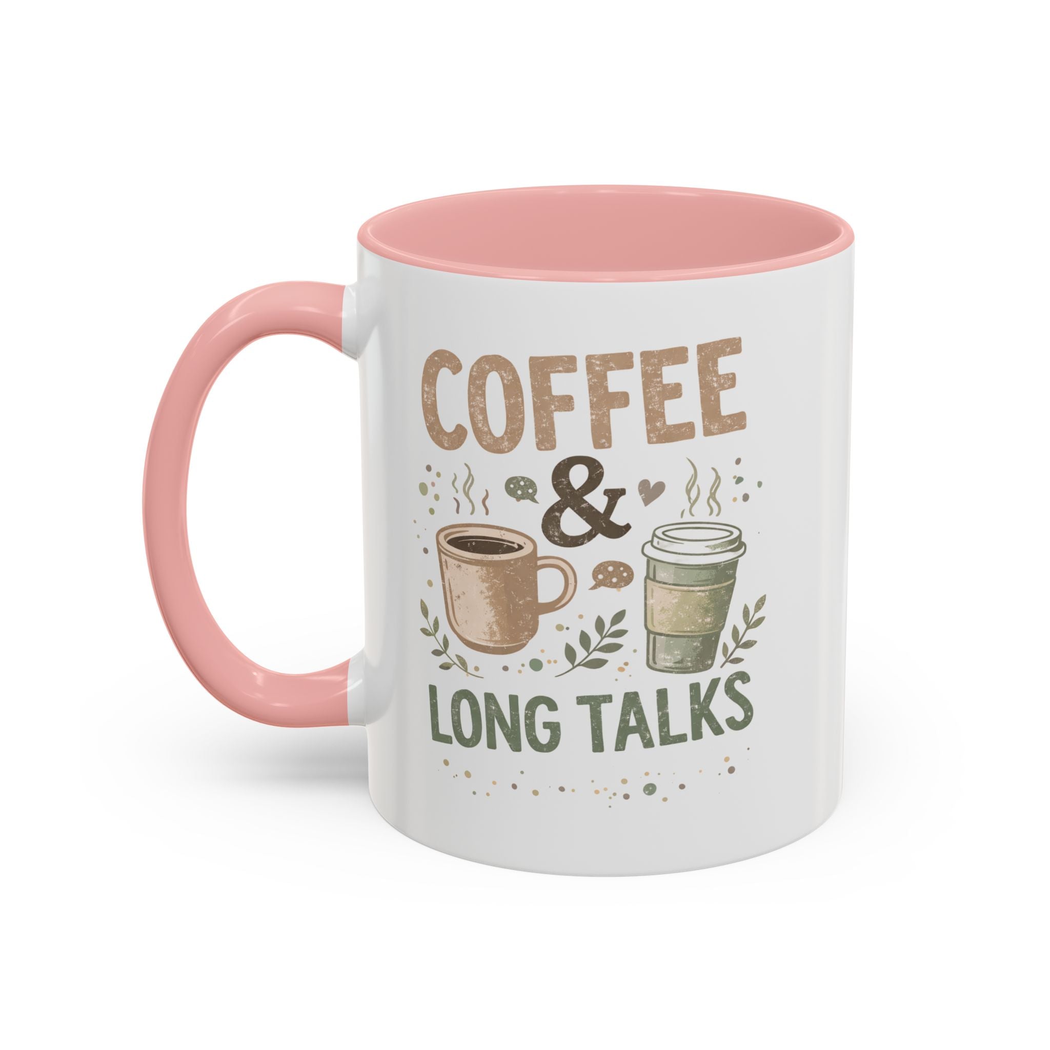 Coffee & Long Talks - Coffee Mug (11, 15oz)
