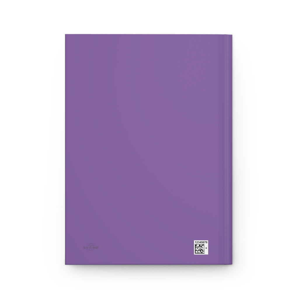 Sakina "Divine Serenity" - Purple Hardcover Journal Matte