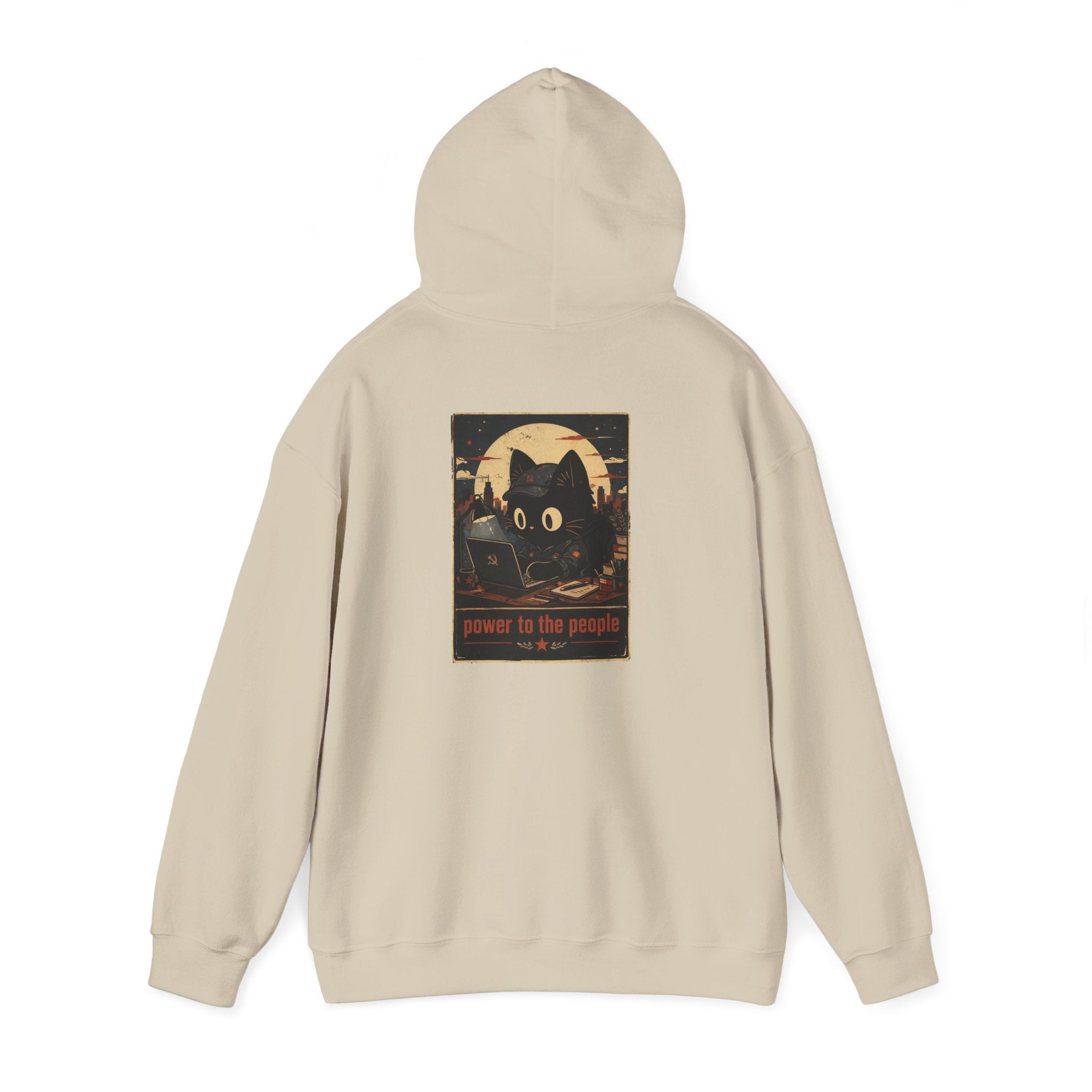 Power to the People – Front & Back Graphic Hoodie
