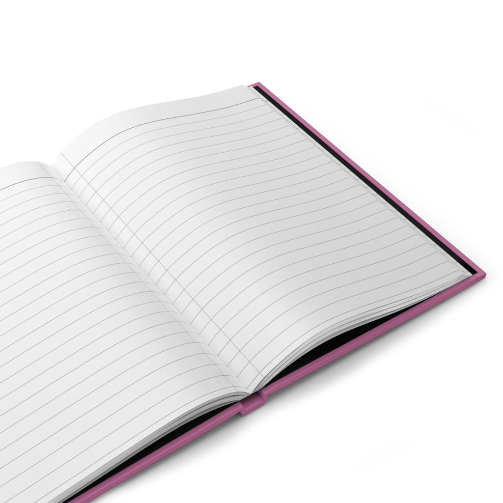Tawakkul "Trust the Unfolding" - Pink Hardcover Journal Matte