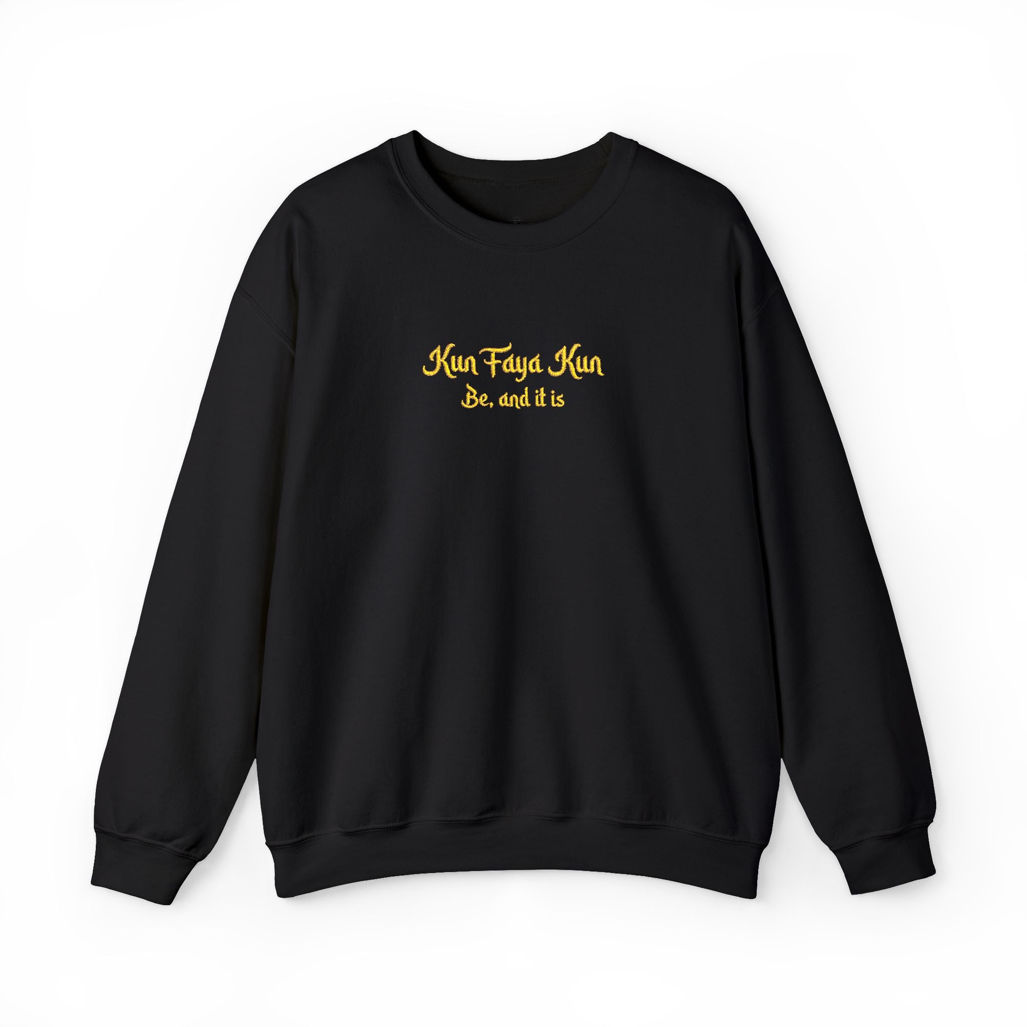 Kun Faya Kun - Embroidered Crewneck