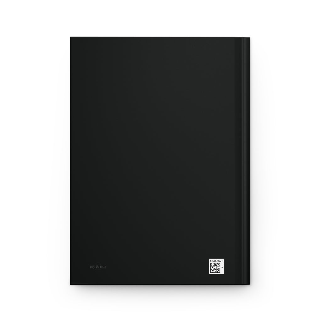 Tawakkul "Trust the Unfolding" - Black Hardcover Journal Matte