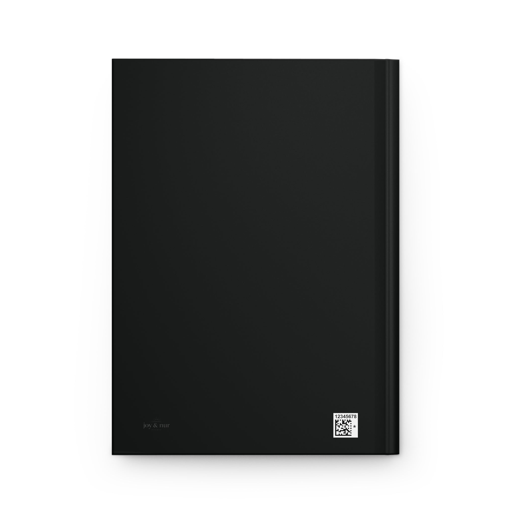 Tawakkul "Trust the Unfolding" - Black Hardcover Journal Matte