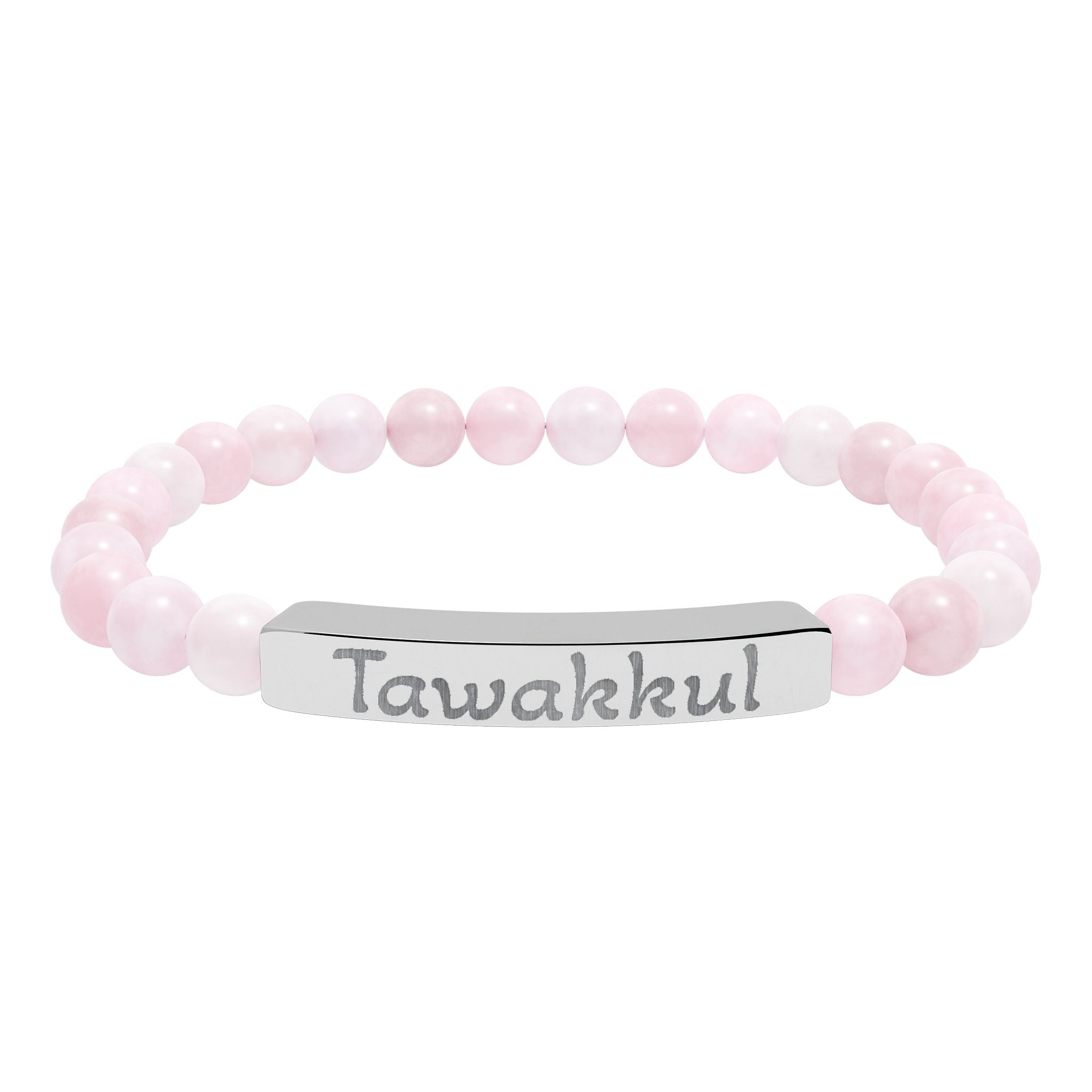 Tawakkul- Natural Stone Stretch Bar Bracelet