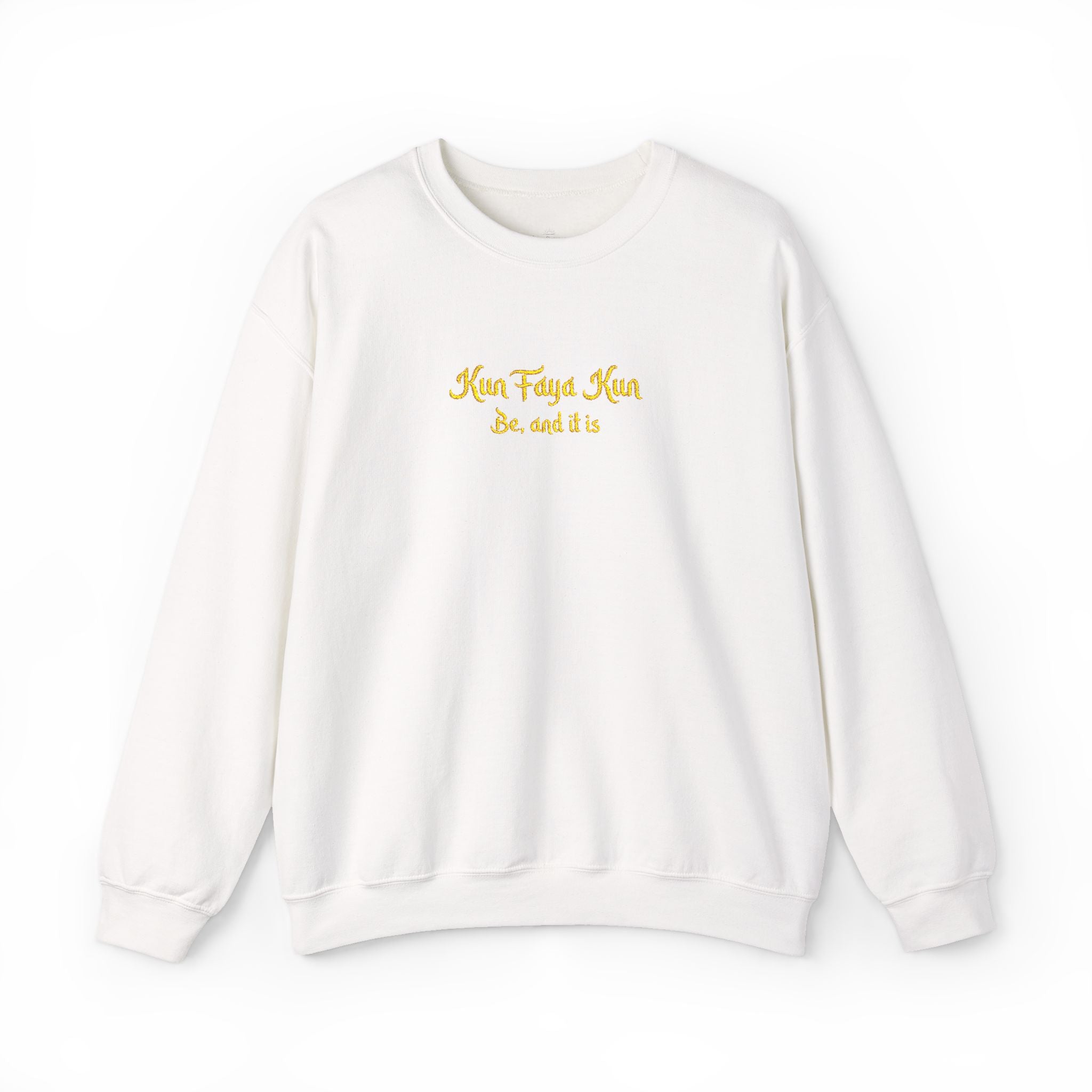 Kun Faya Kun - Embroidered Crewneck