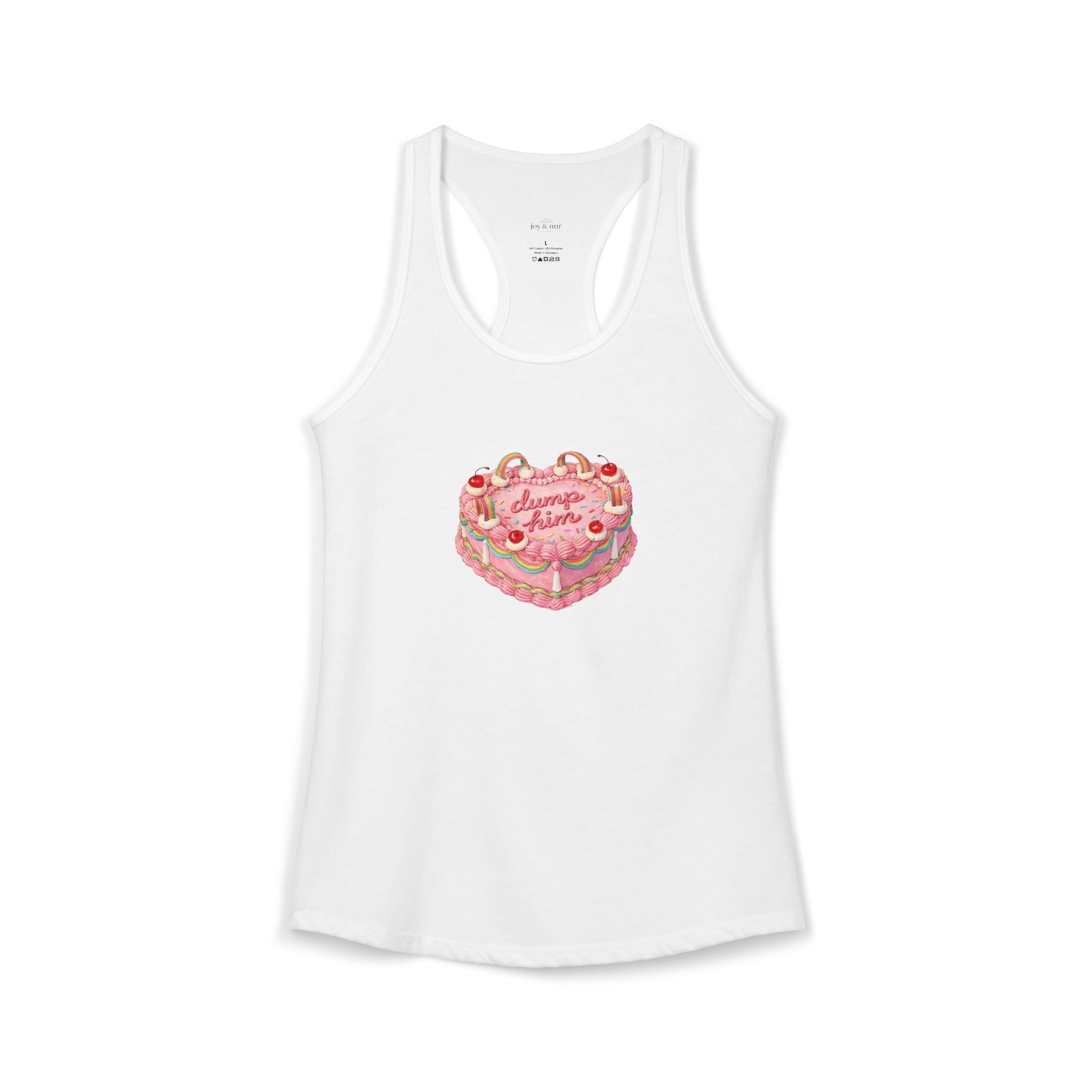 Dump Him - Racerback Tank