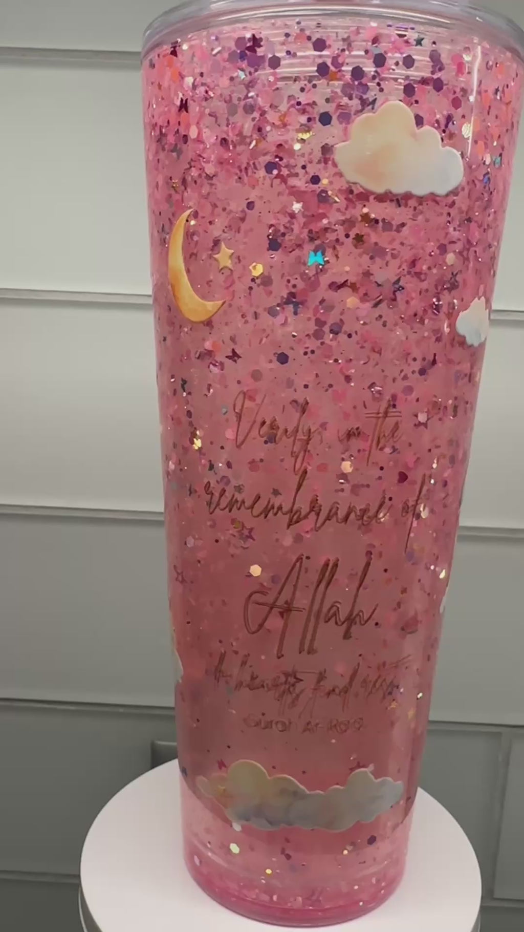 Custom Glitter Cup - 24 oz