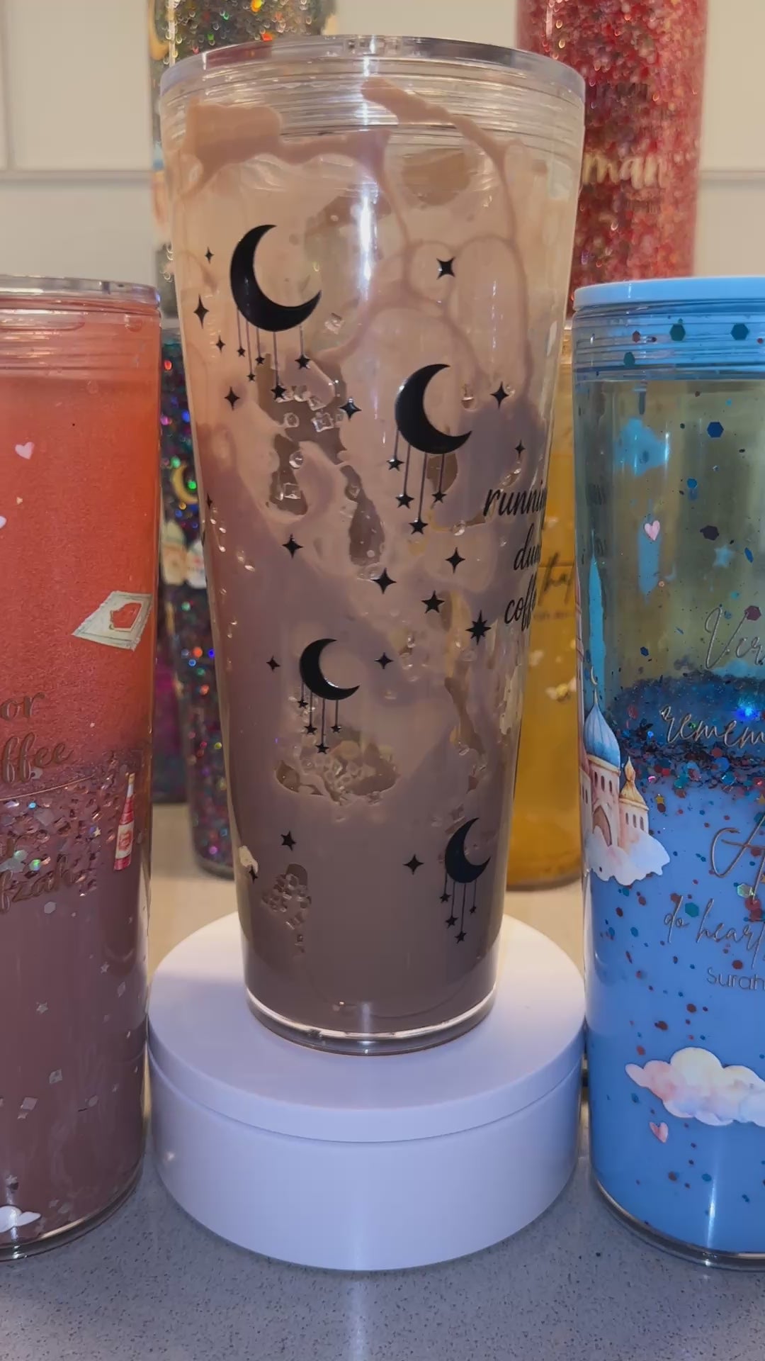 Running on dua & coffee - Dual Lava Cup 24oz